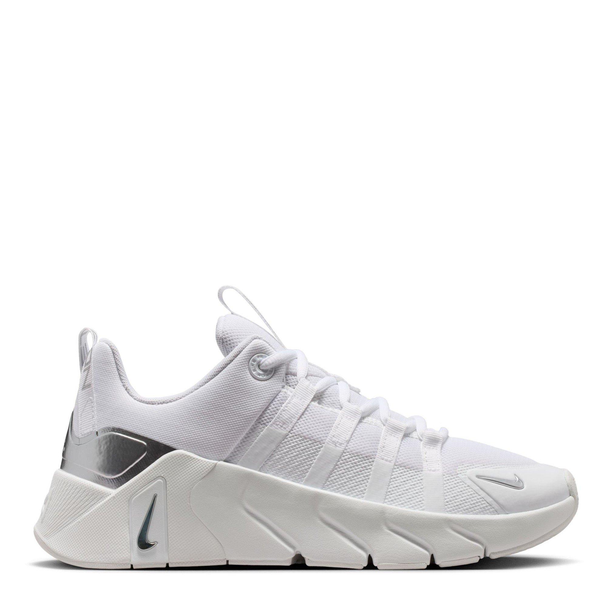 Nike Women's Free Metcon 7 Training Shoes - White/Silver - 7 (41)