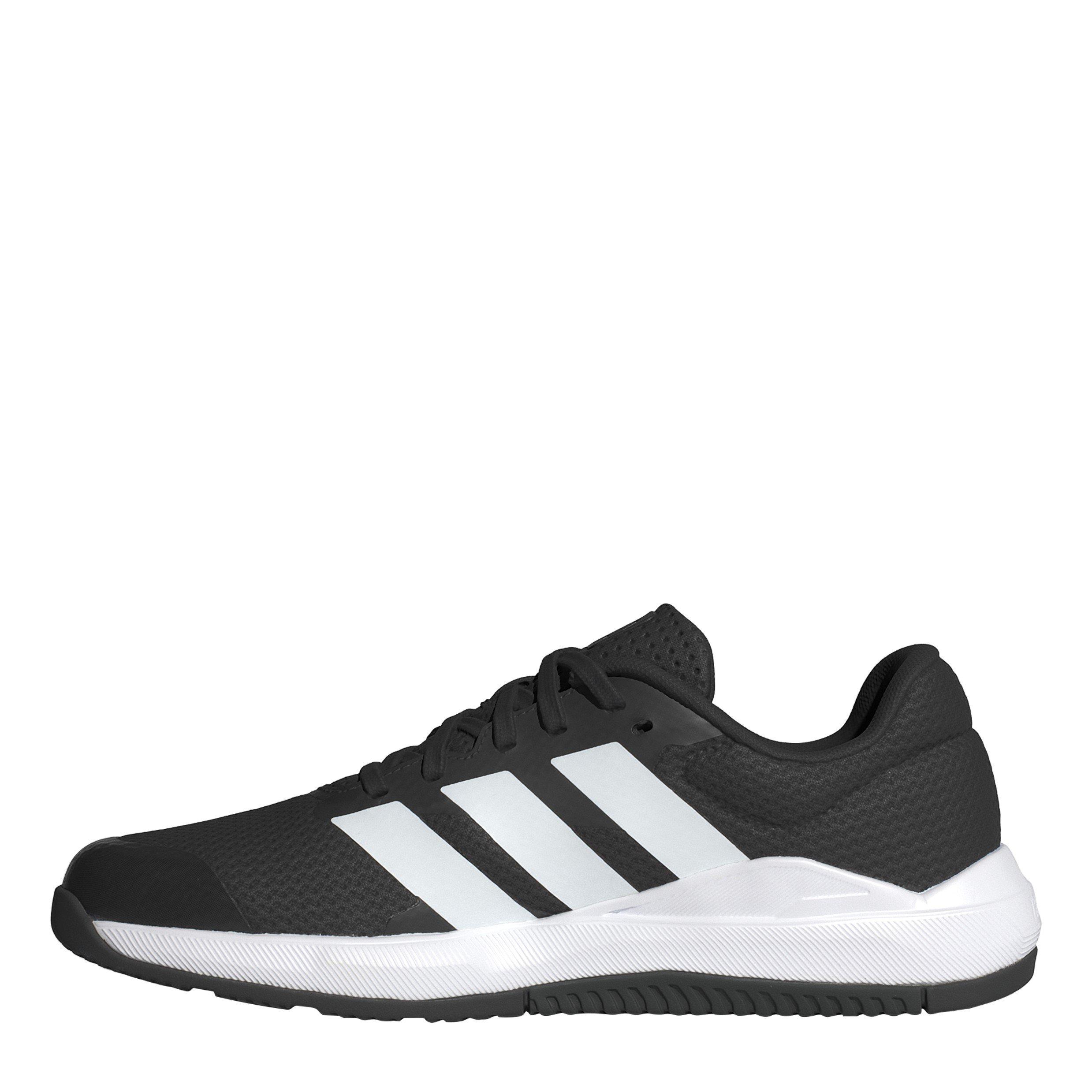 CBlack/Wht/Red - adidas - Dropset Train Womens Shoes - 2