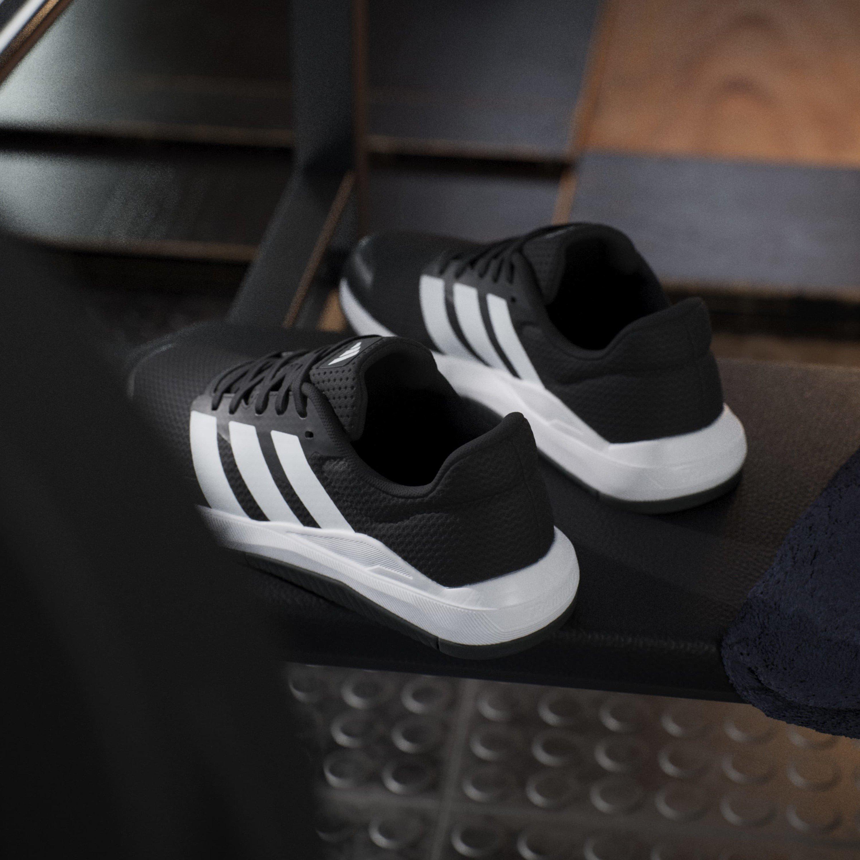 CBlack/Wht/Red - adidas - Dropset Train Womens Shoes - 13