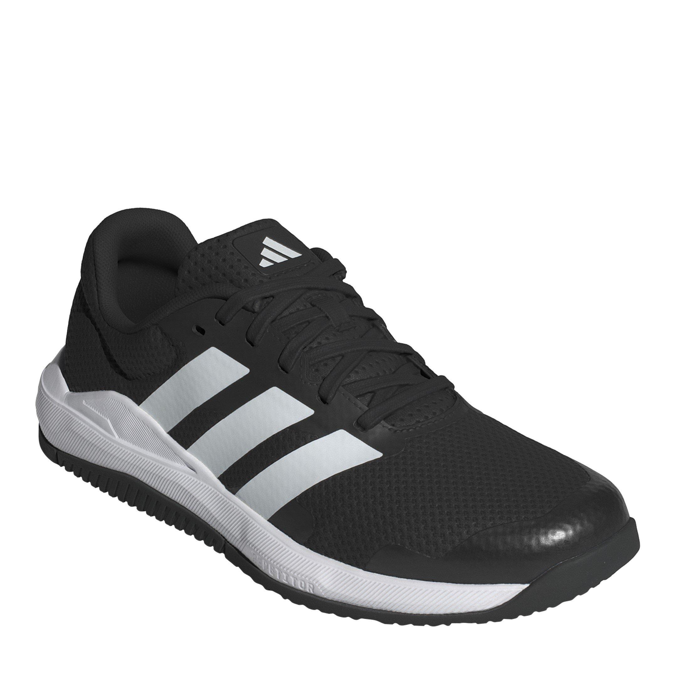 CBlack/Wht/Red - adidas - Dropset Train Womens Shoes - 3