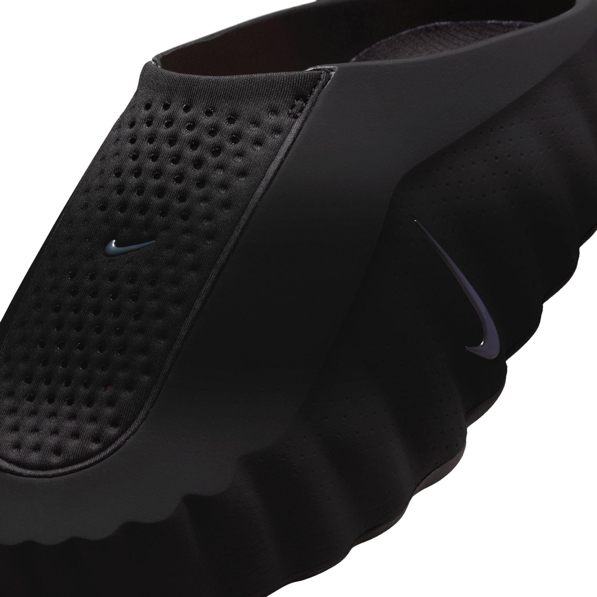 Blk/Chrome/Wht - Nike - Mind 001 Womens Pregame Mules - 6