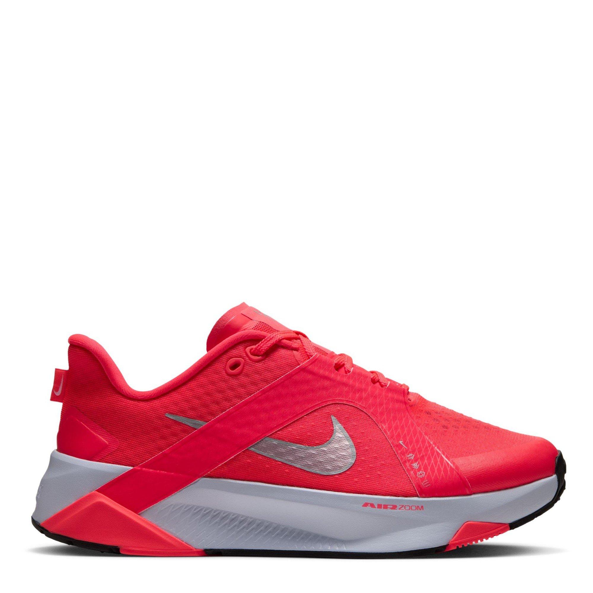 Crimson/Silver - Nike - Nike Hybrid RN Womens Running Shoes - 1