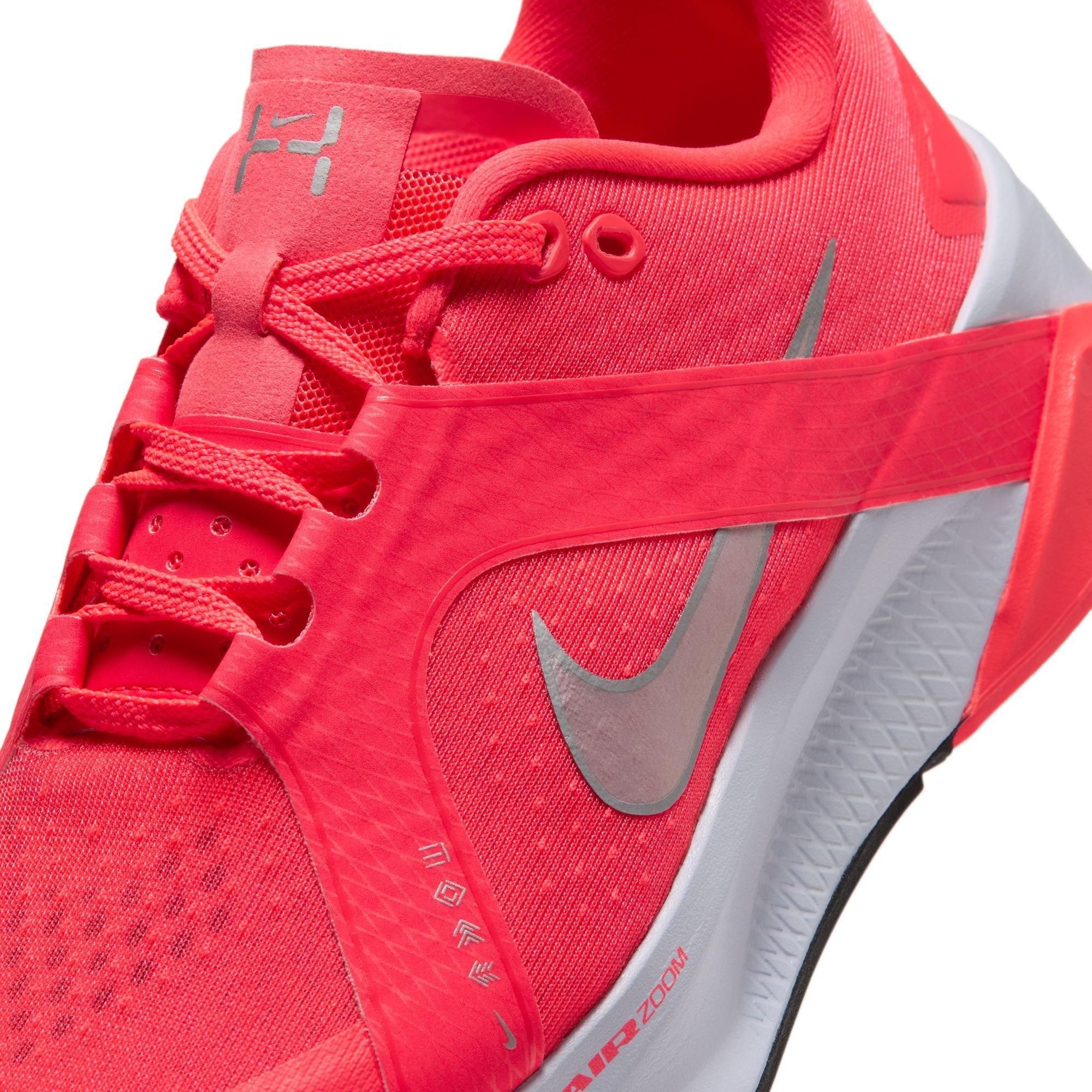 Crimson/Silver - Nike - Nike Hybrid RN Womens Running Shoes - 8