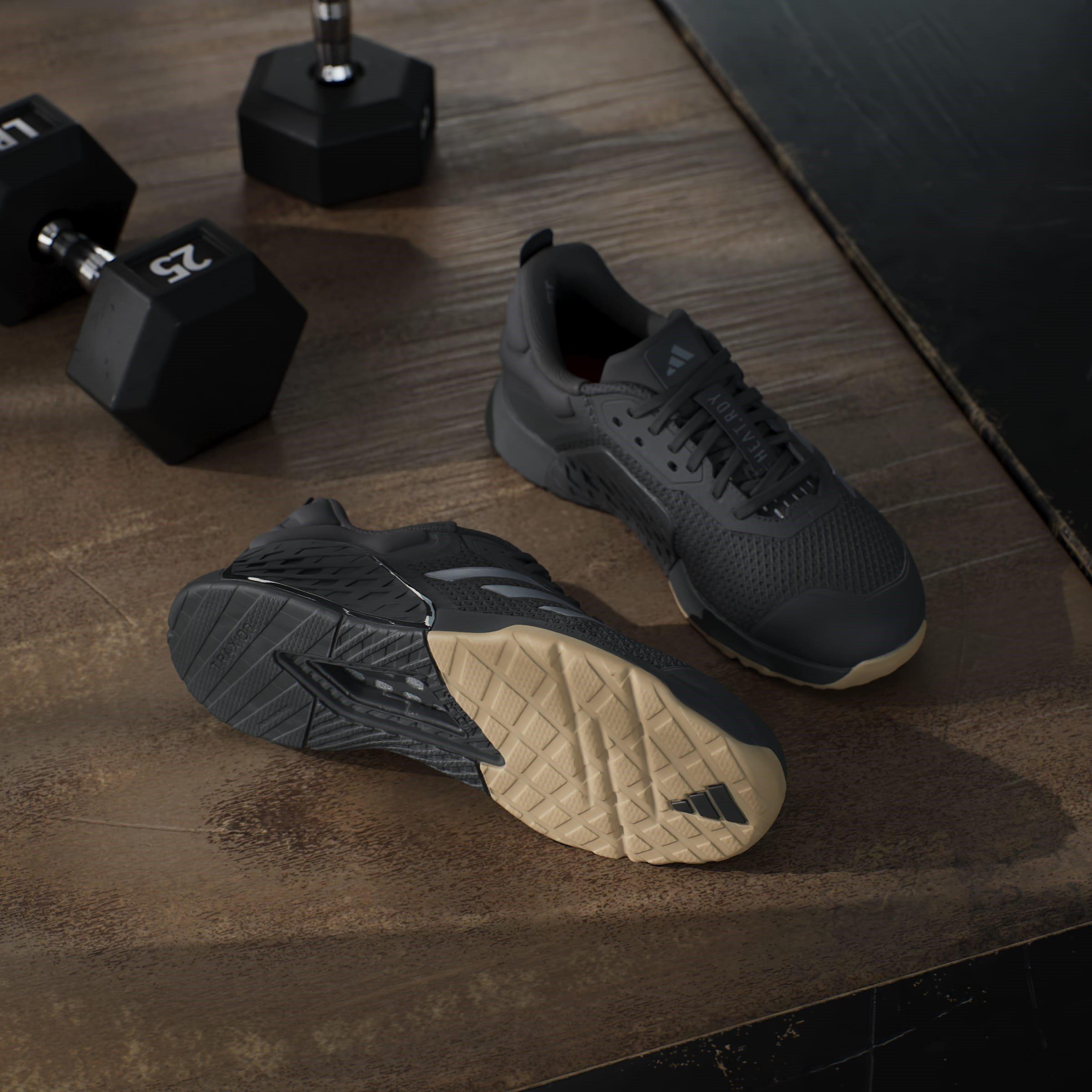 CBLACK/GREFOU/G - adidas - W DROPSET 3 T Ld44 - 12