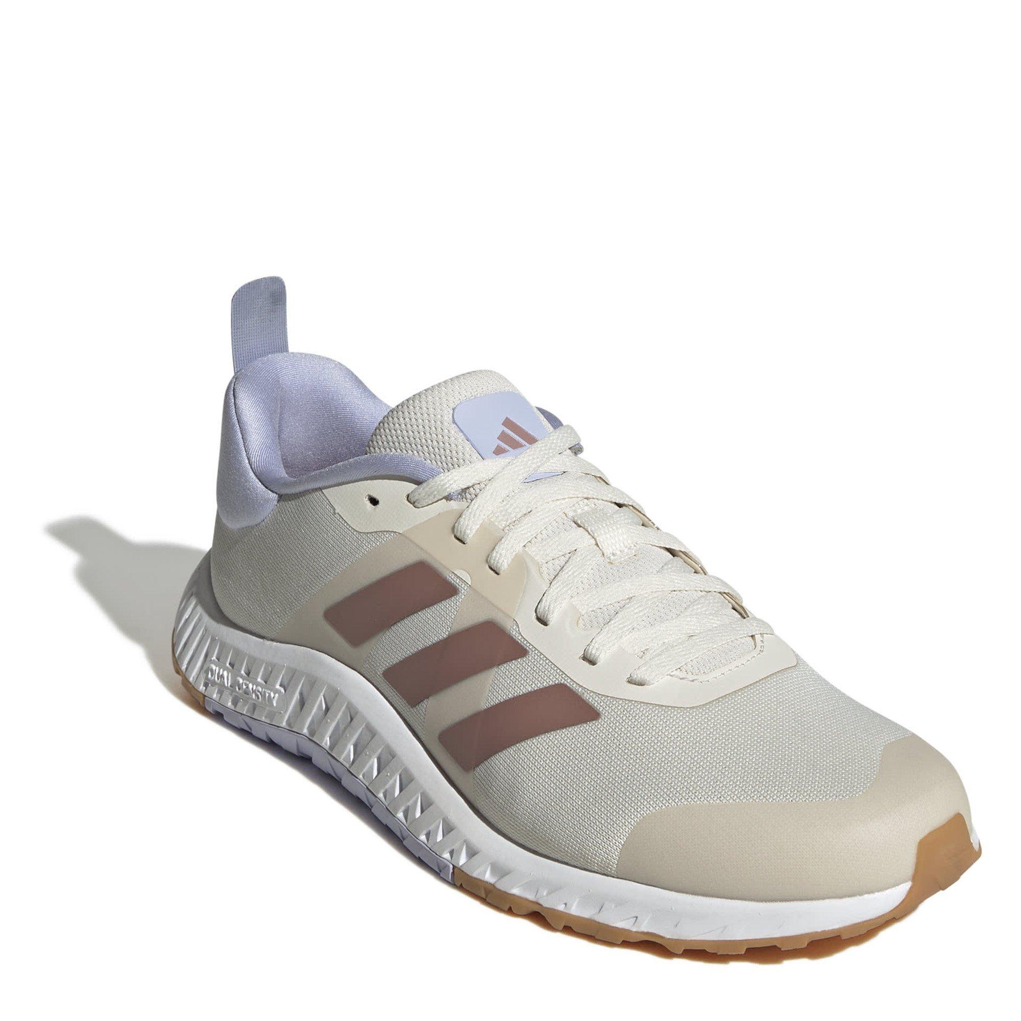 White/Clay/Vlet - adidas - Versatile Training Shoes - 3