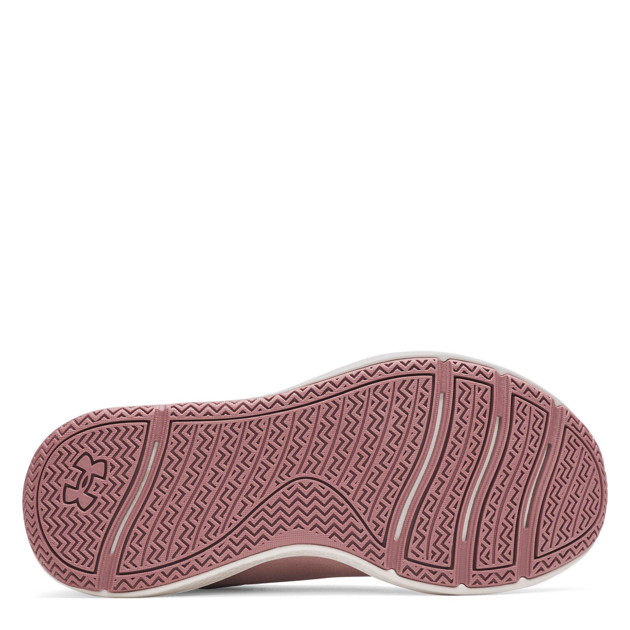 Pink/Wht/Maroon - Under Armour - Aurora Training Shoes - 3