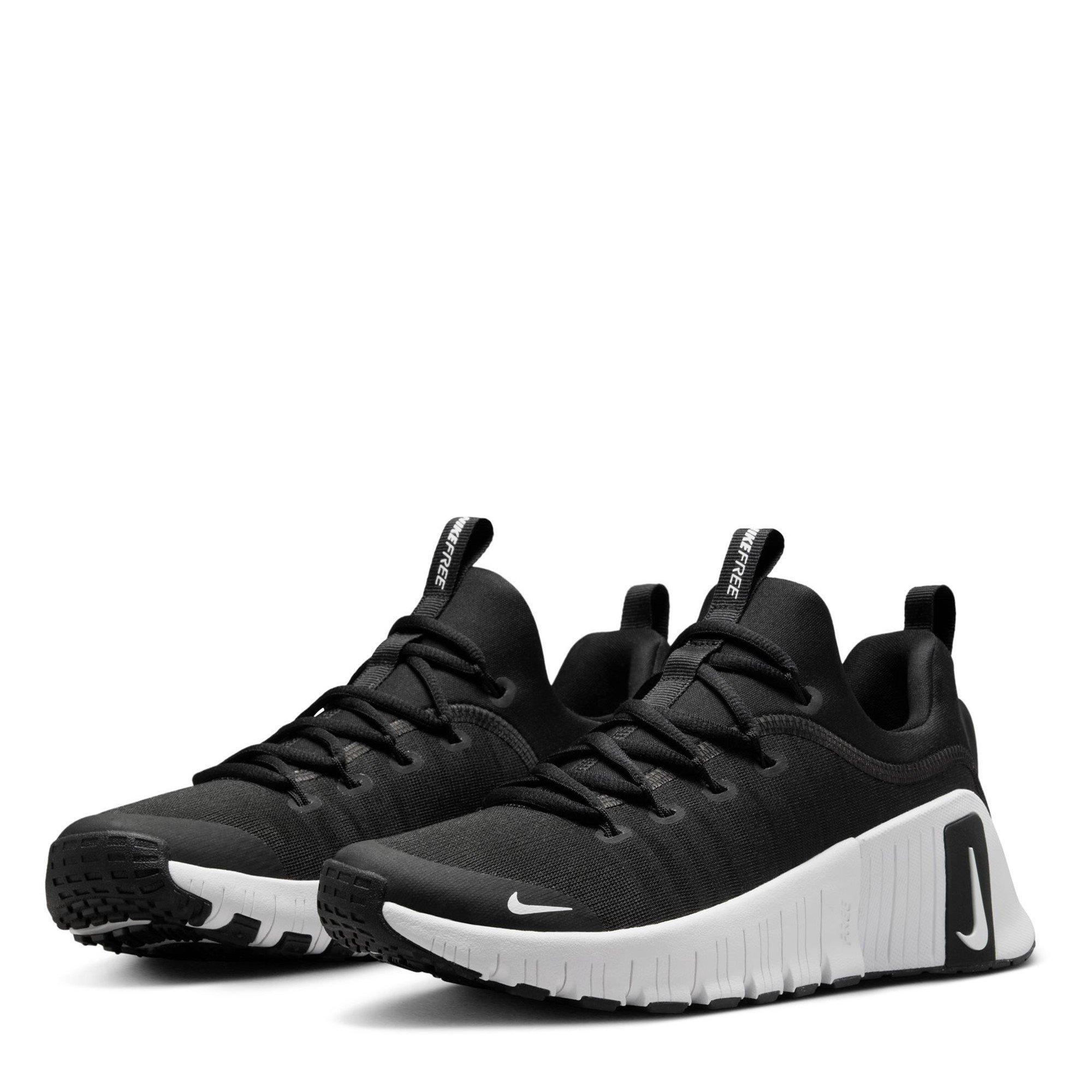 Crno/Bijelo - Nike - Free Metcon 6 Womens Workout Shoes - 4