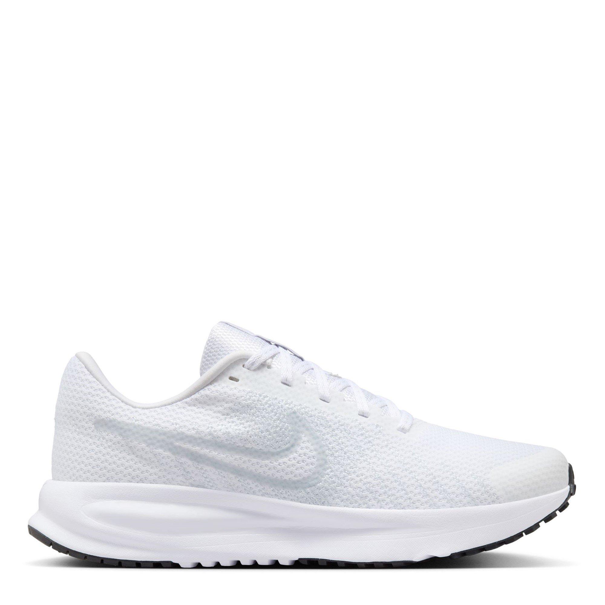 Nike Women's Run Defy - White/Pltnm-Blk - 3.5 (36.5)