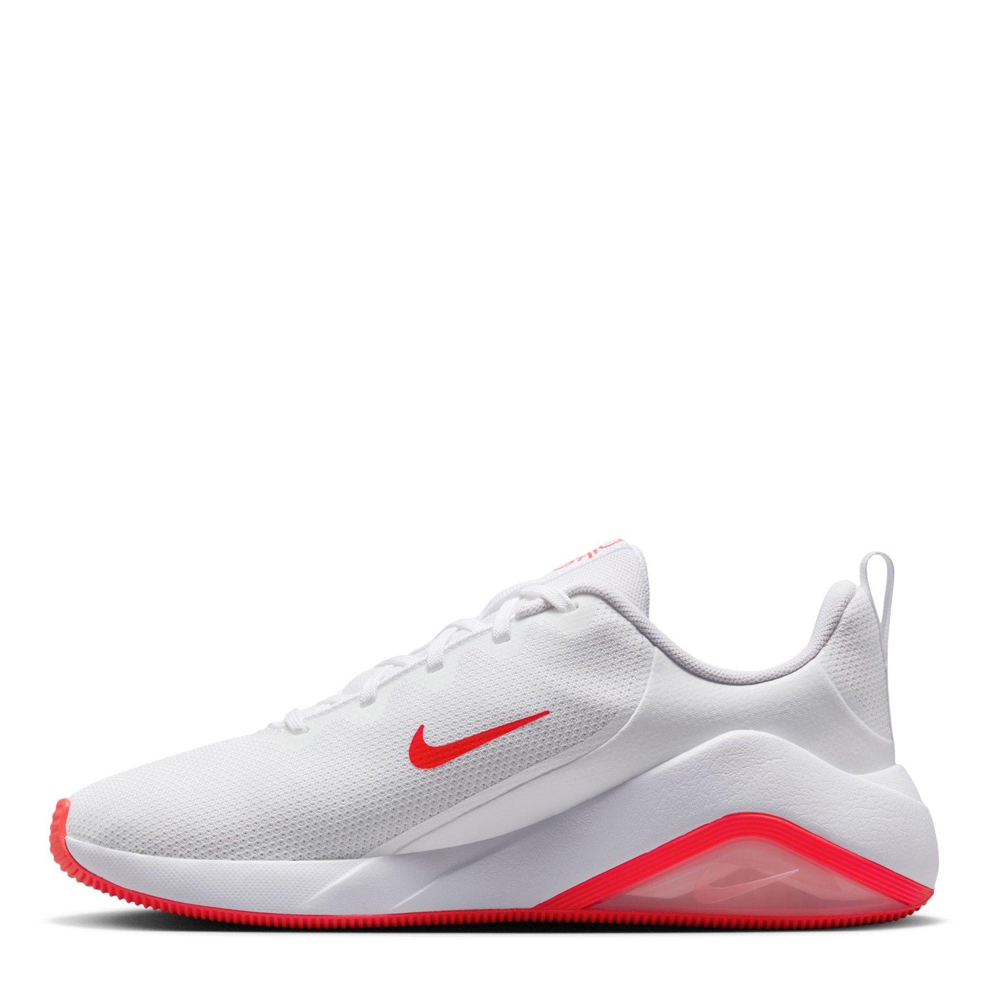 White/Red - Nike - Bella 7 Womens Workout Shoes - 2
