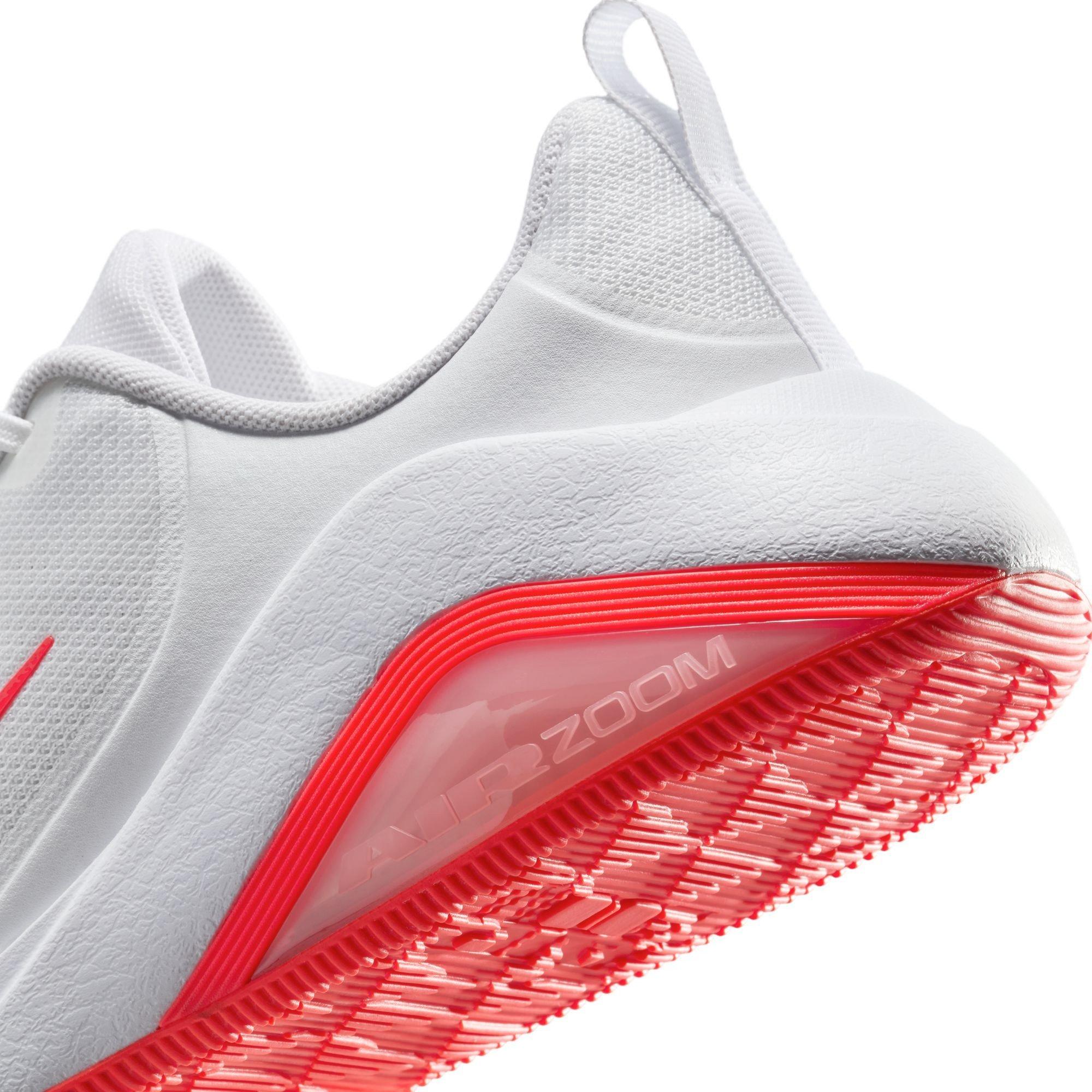 White/Red - Nike - Bella 7 Womens Workout Shoes - 8