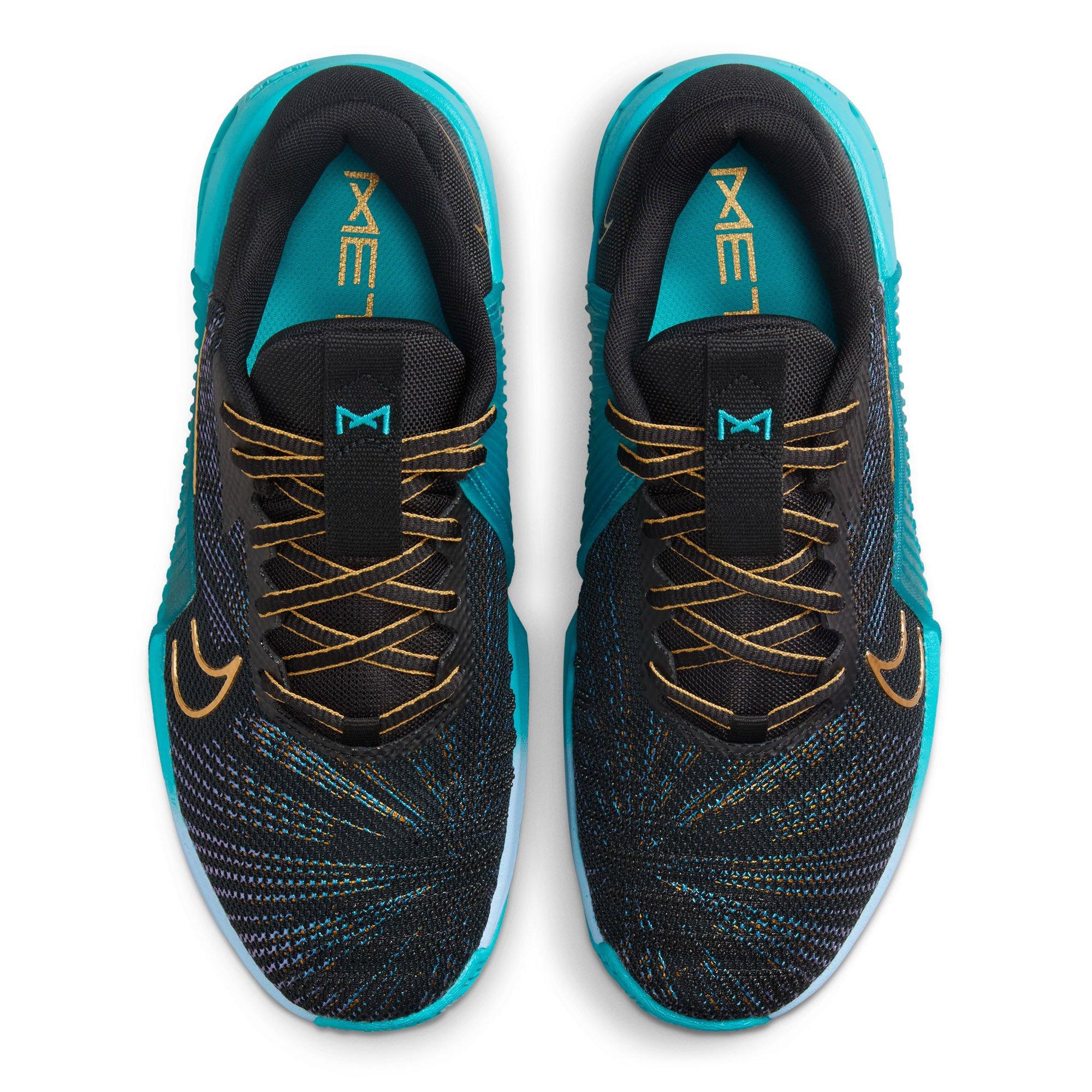 Black/Cactus - Nike - Metcon 9 AMP Womens Workout Shoes - 4