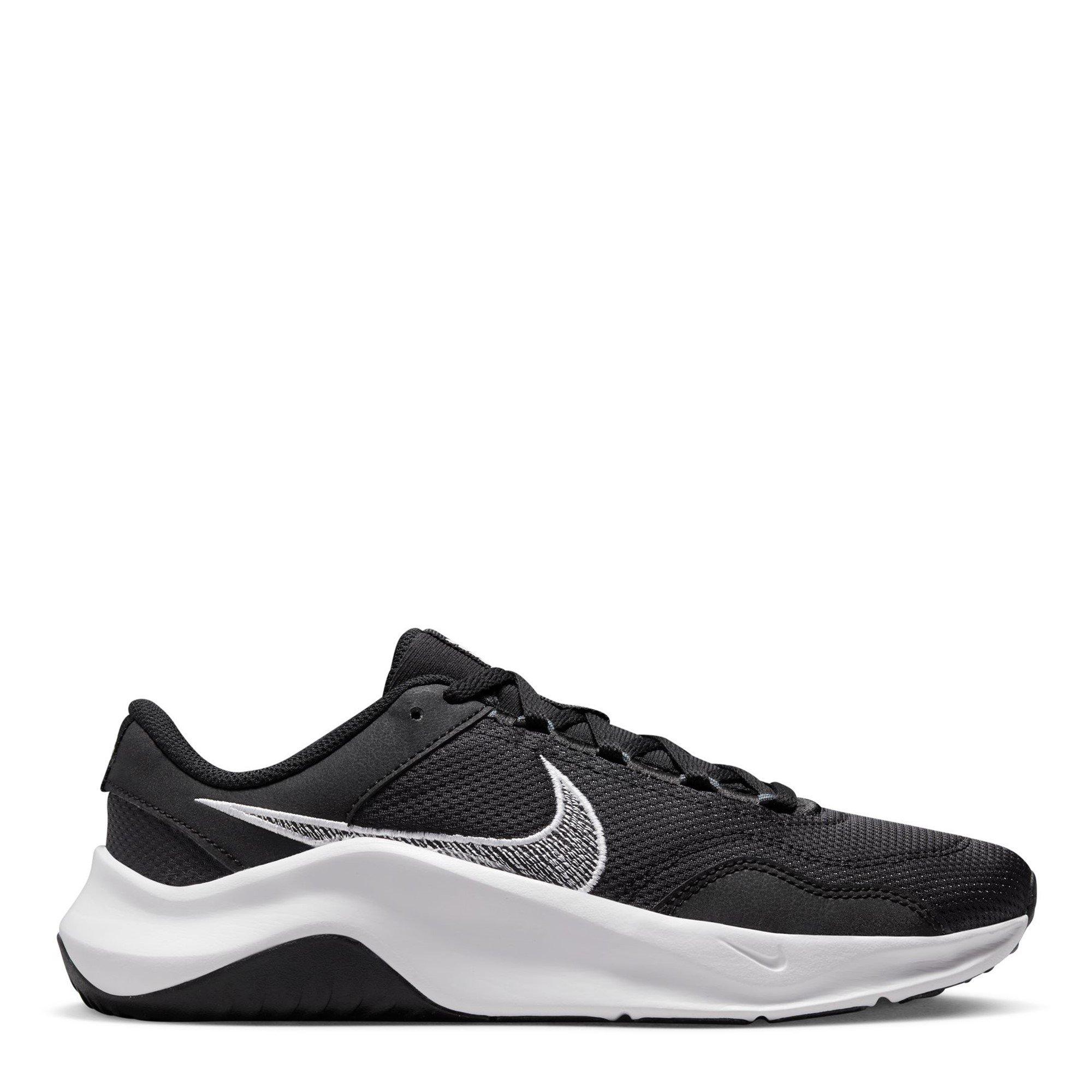 Black/White/Gry - Nike - Legend Essential 3 Women's Training Shoes - 1