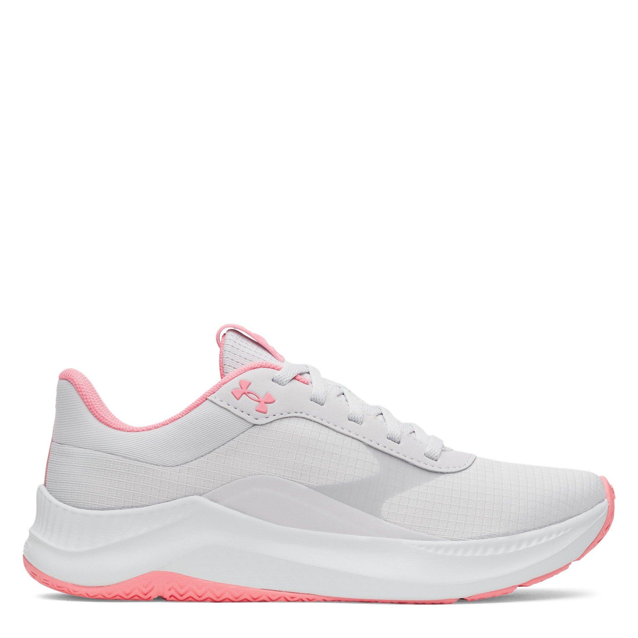 Under Armour Women's Aurora Training Shoes - Grey/Pink - 7 (41)
