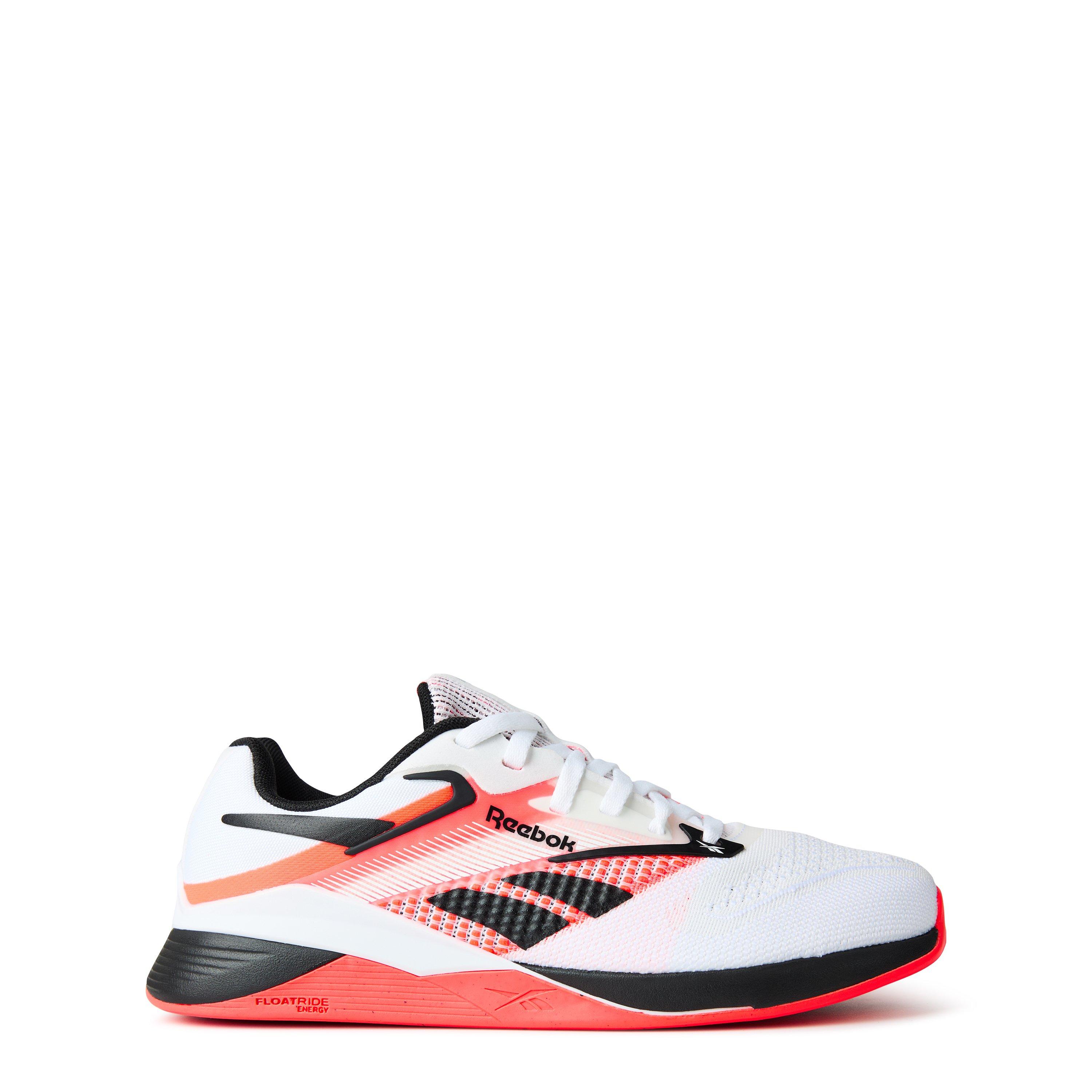 Wht/Blk/Orn Flr - Reebok - Women's XT Sprinter Training Shoes - 1
