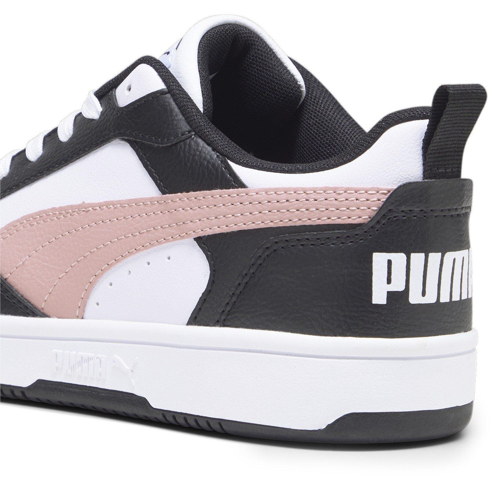 Hvid/Sort/Rosa - Puma - Rebound Low-Top Trainers - 6