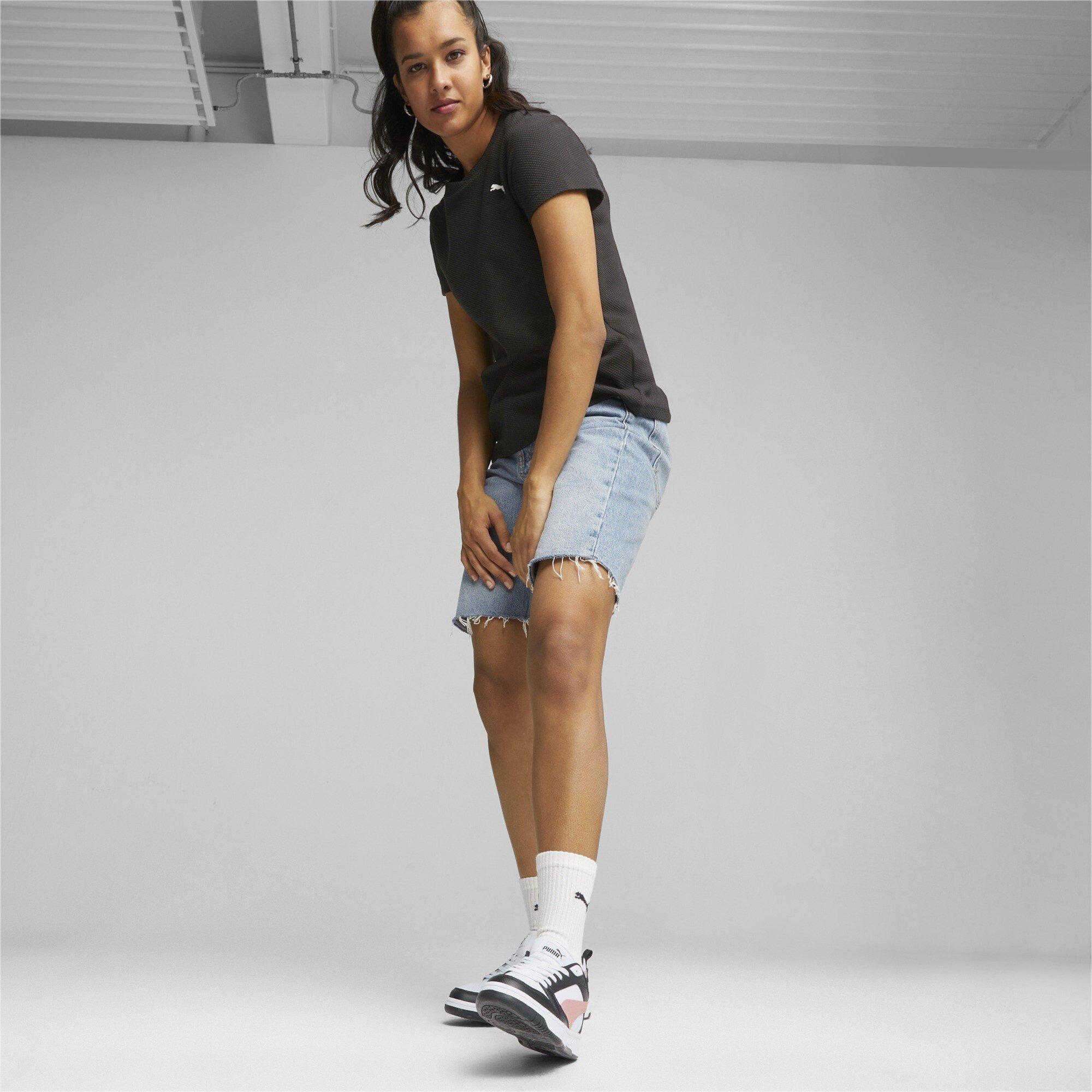 Hvid/Sort/Rosa - Puma - Rebound Low-Top Trainers - 7