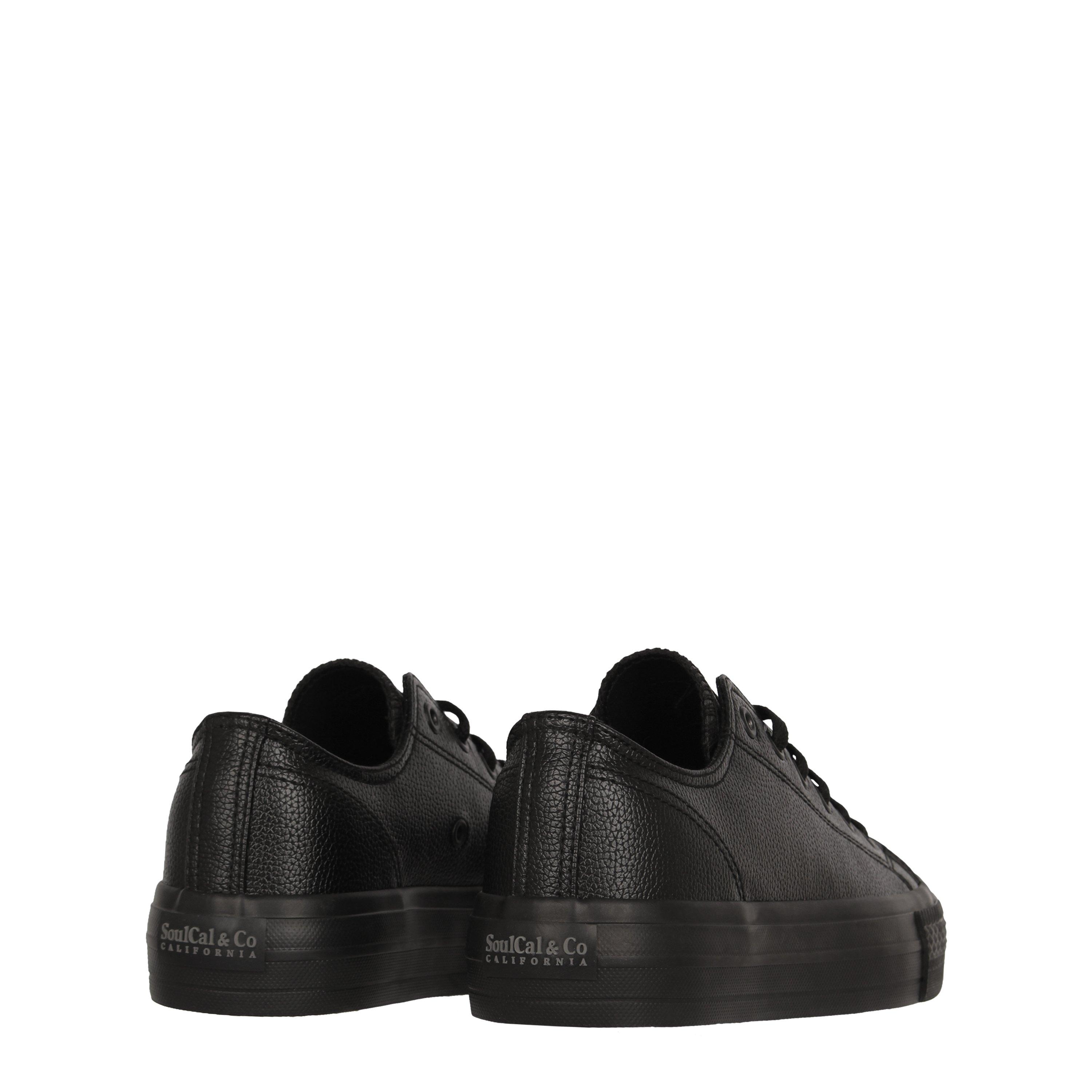 Nero/Nero - SoulCal - LL Low Trainers Womens - 4