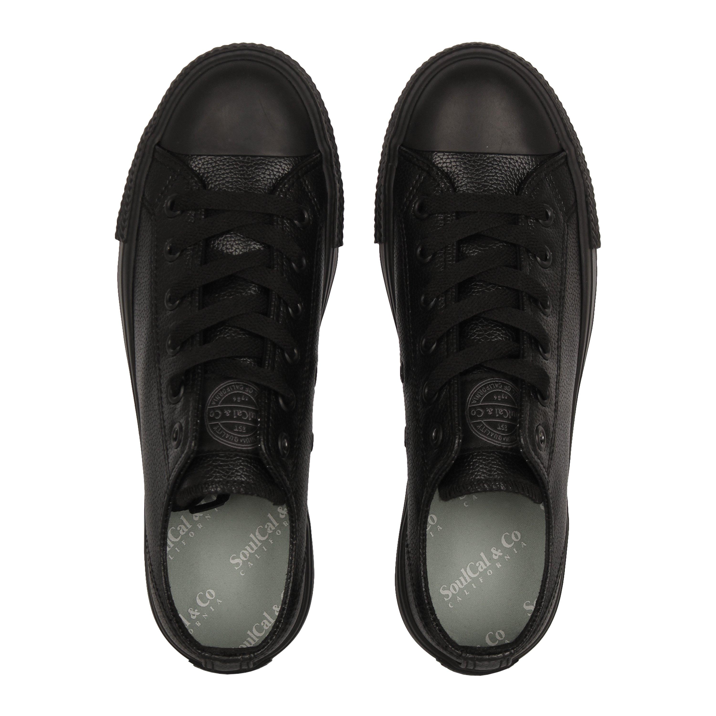 Nero/Nero - SoulCal - LL Low Trainers Womens - 5