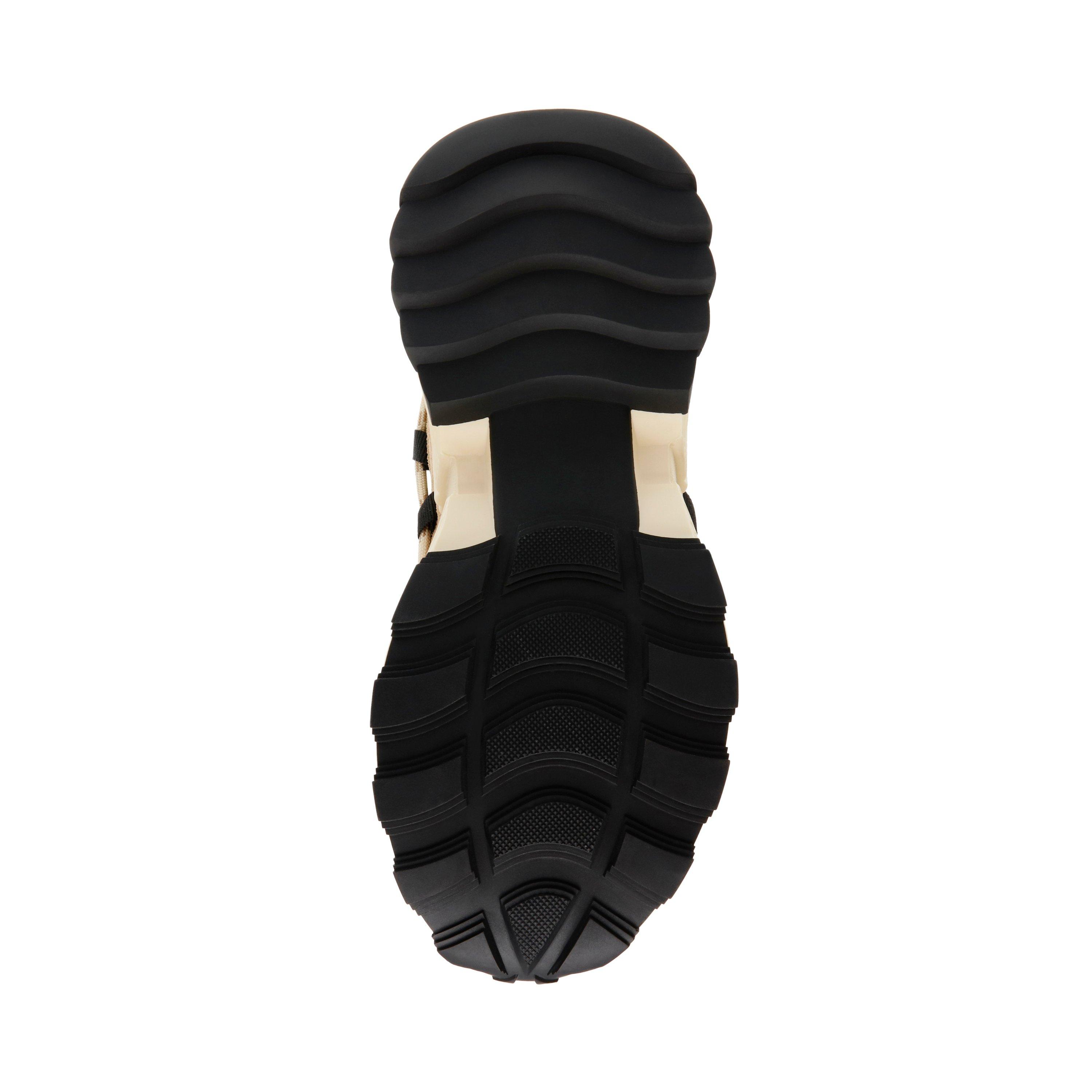 Khaki/Sort - Steve Madden - Women's Tazmania Chunky Trainers - 8