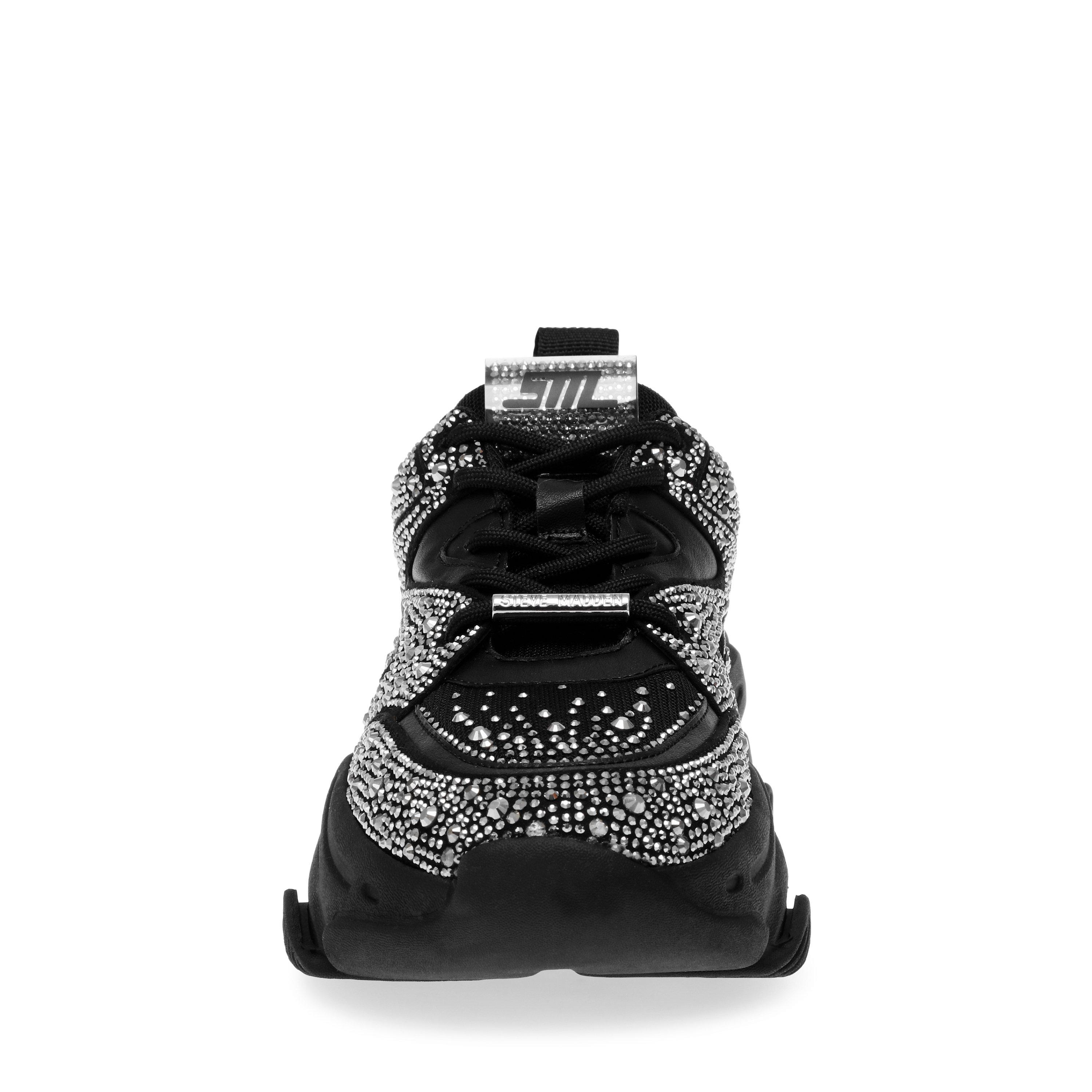 Nero/Argento - Steve Madden - Privy Trainers - 4