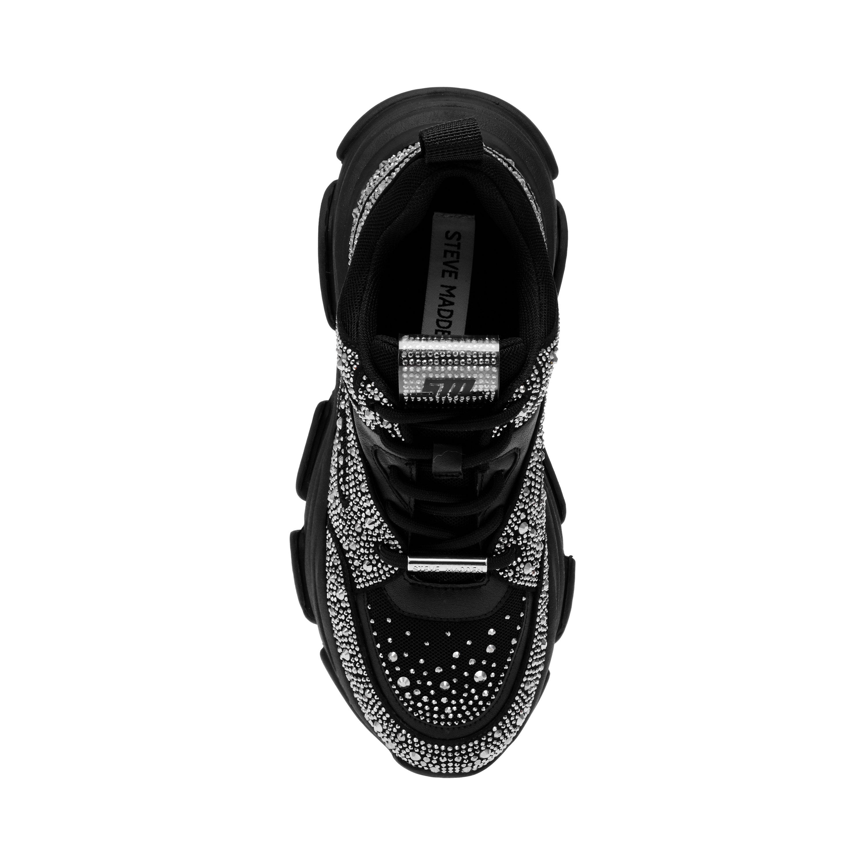 Nero/Argento - Steve Madden - Privy Trainers - 6