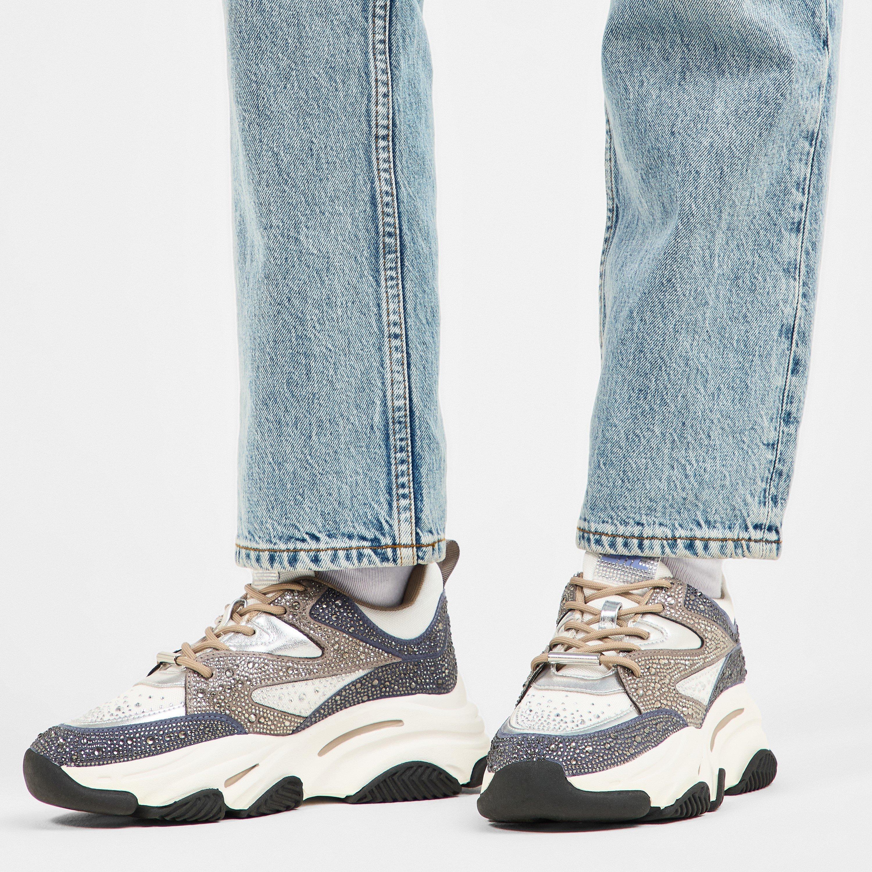 Slate Blu/Taupe - Steve Madden - Privy Trainers - 3