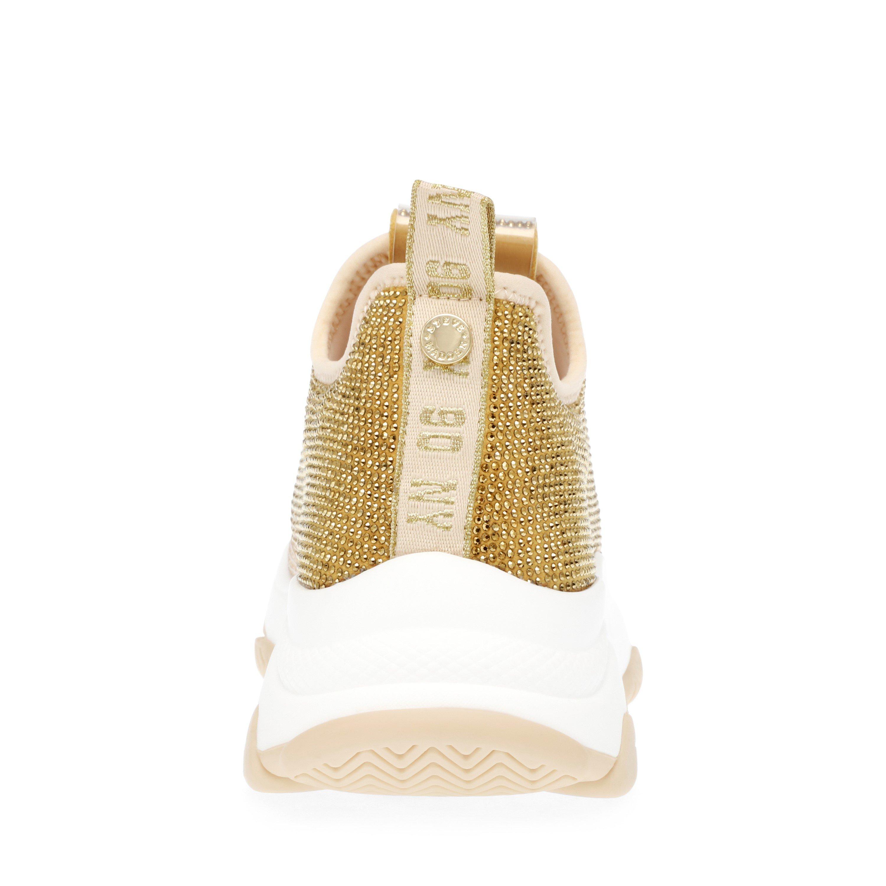 Gold - Steve Madden - Women's Mythical Sock Trainers - 5