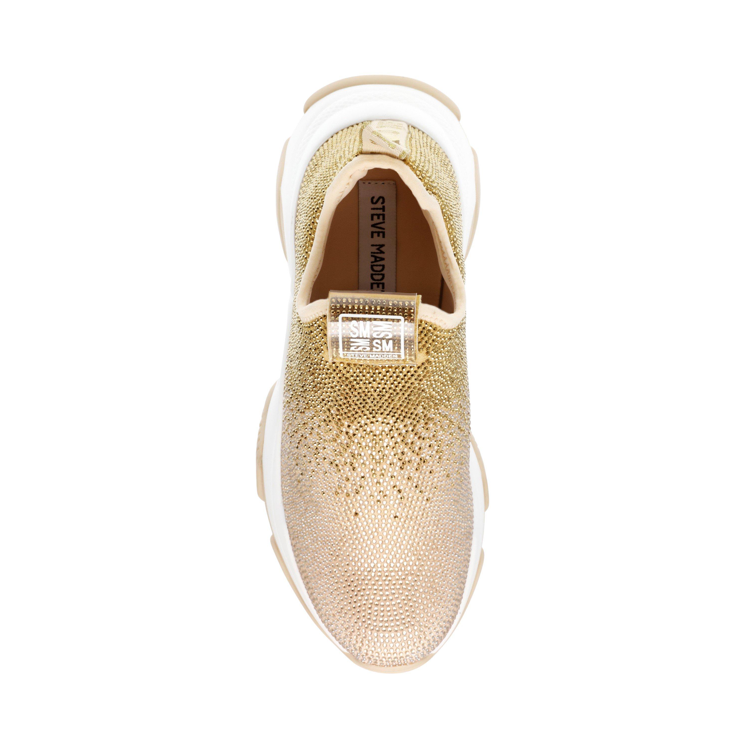 Gold - Steve Madden - Women's Mythical Sock Trainers - 6