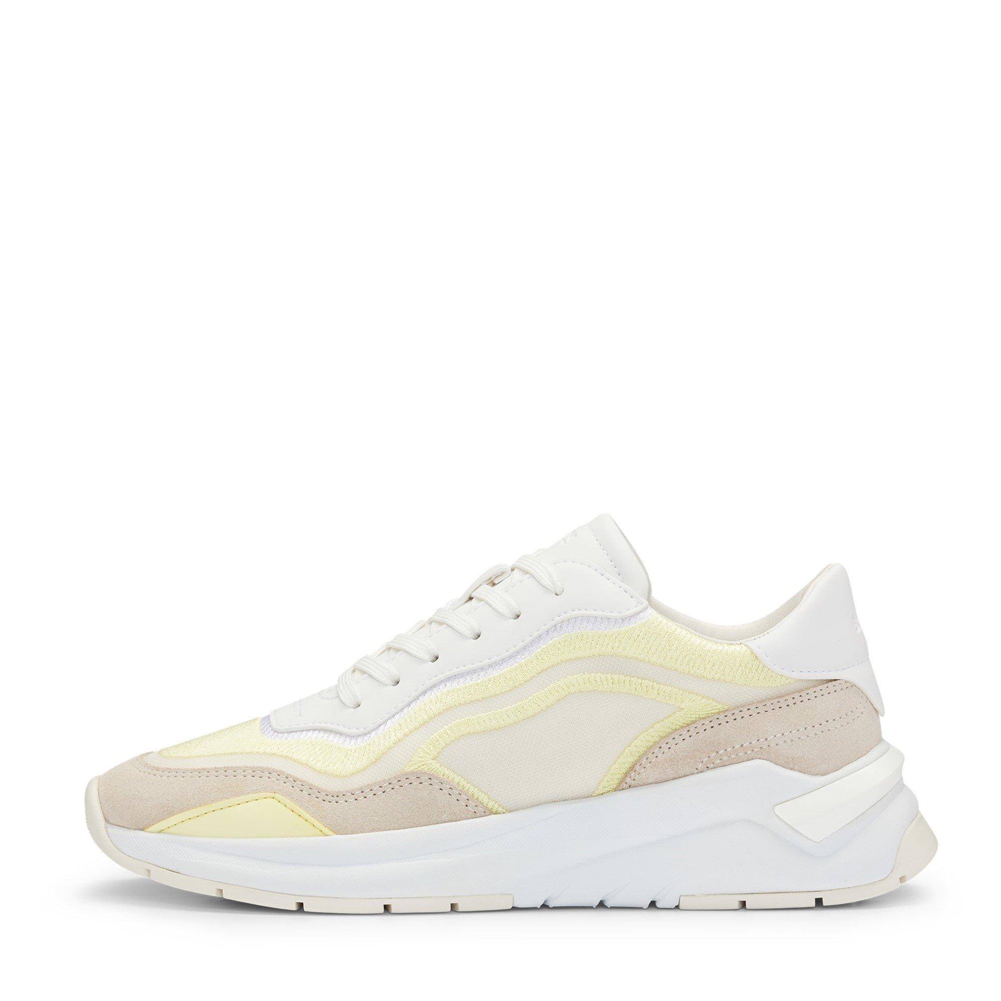 Open White - Boss - Women's Skylar Chunky Trainers - 3