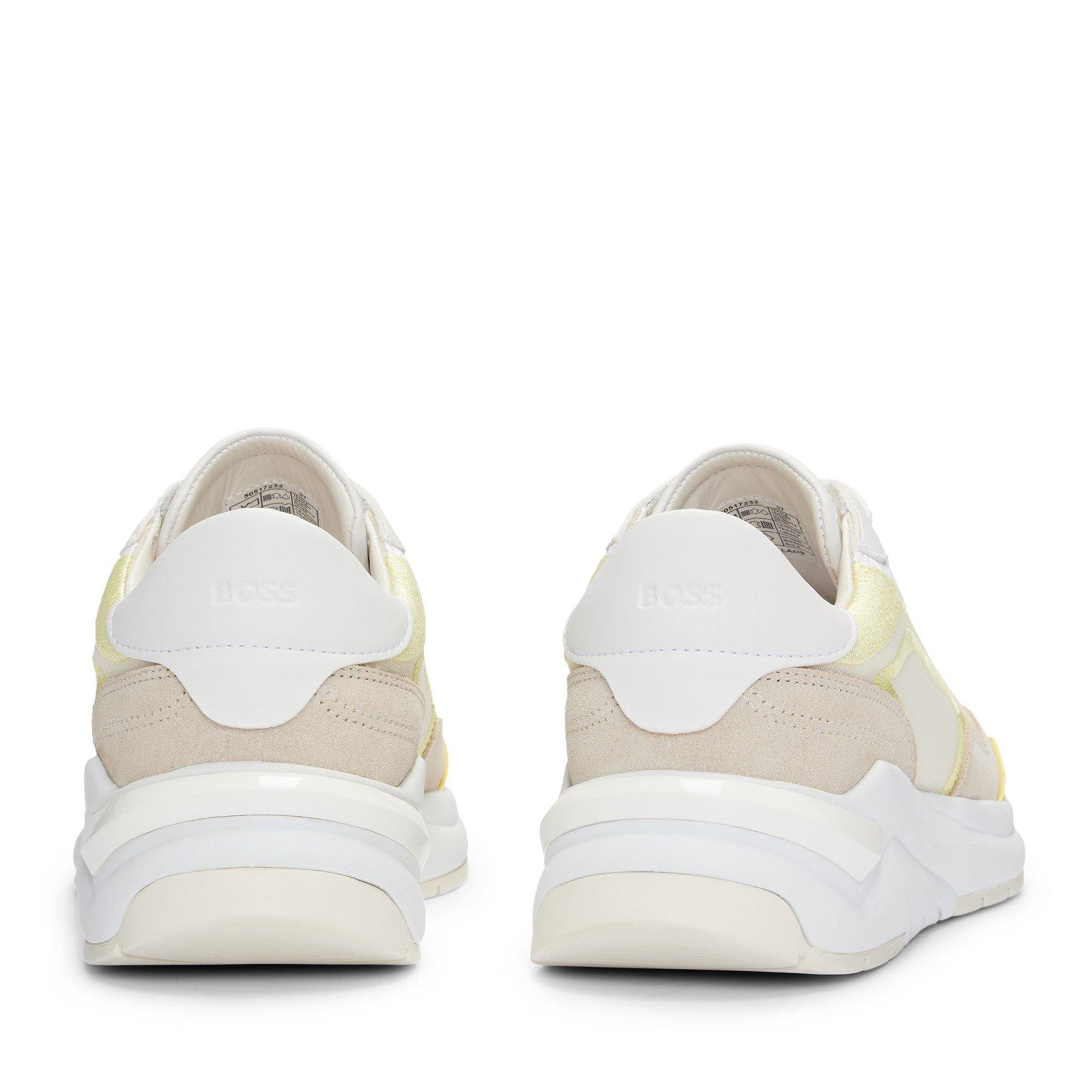 Open White - Boss - Women's Skylar Chunky Trainers - 5