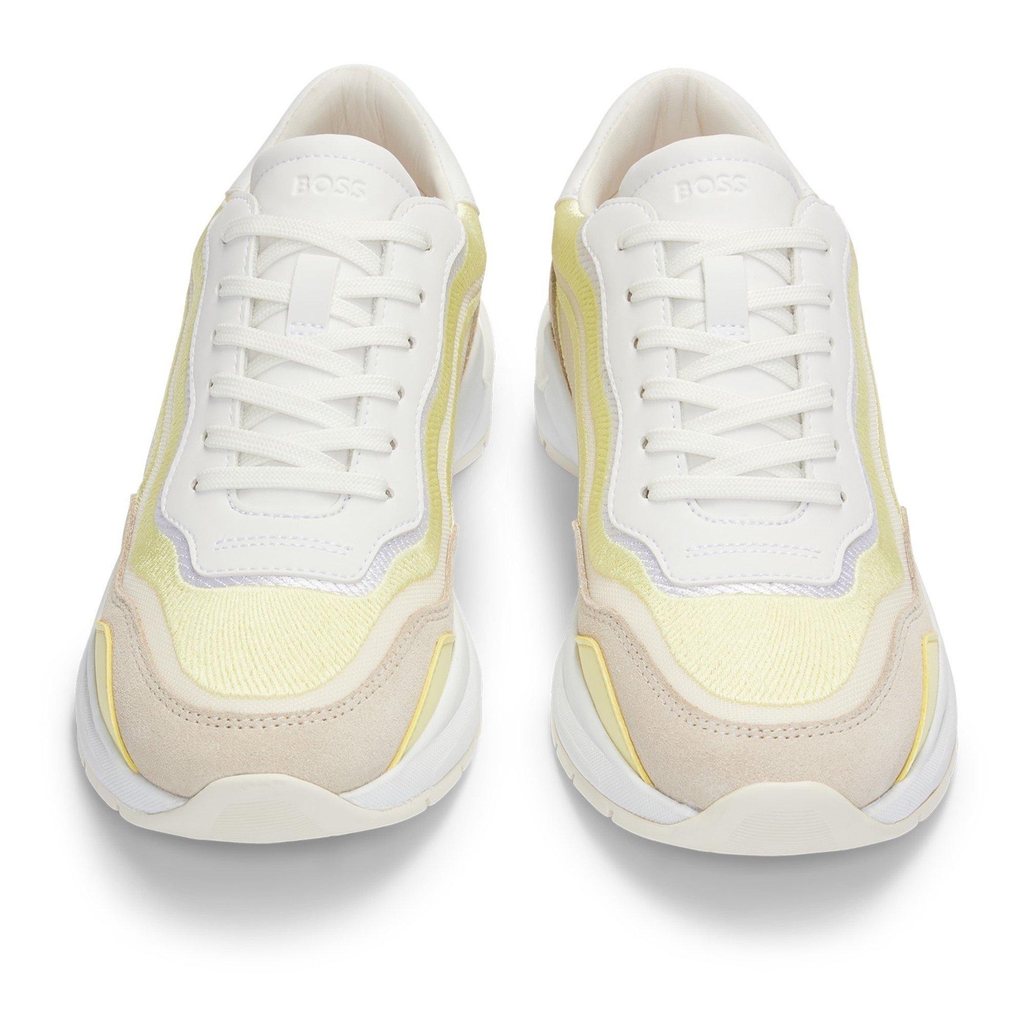 Open White - Boss - Women's Skylar Chunky Trainers - 9