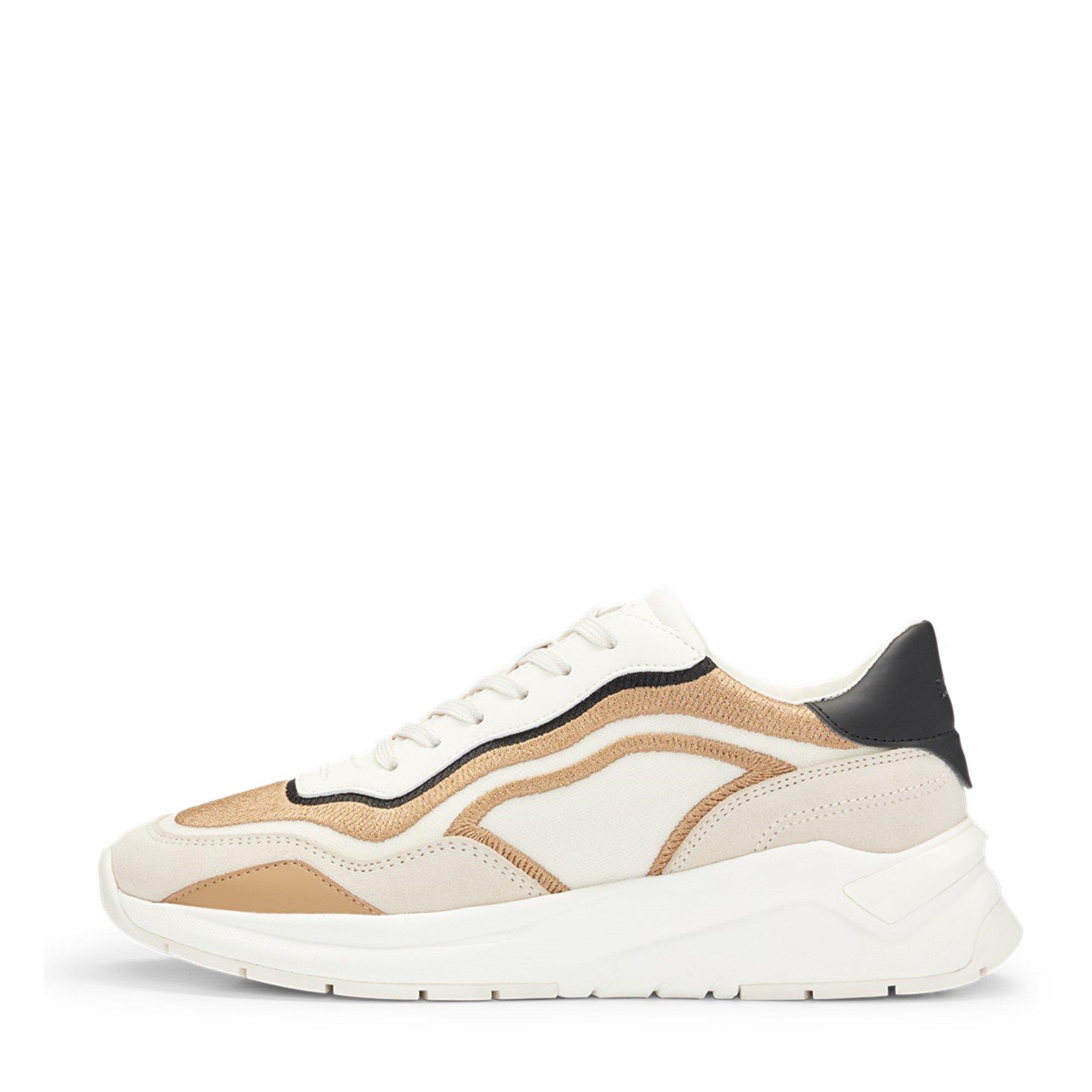 Beige - Boss - Women's Skylar Meemb Chunky Trainers - 6