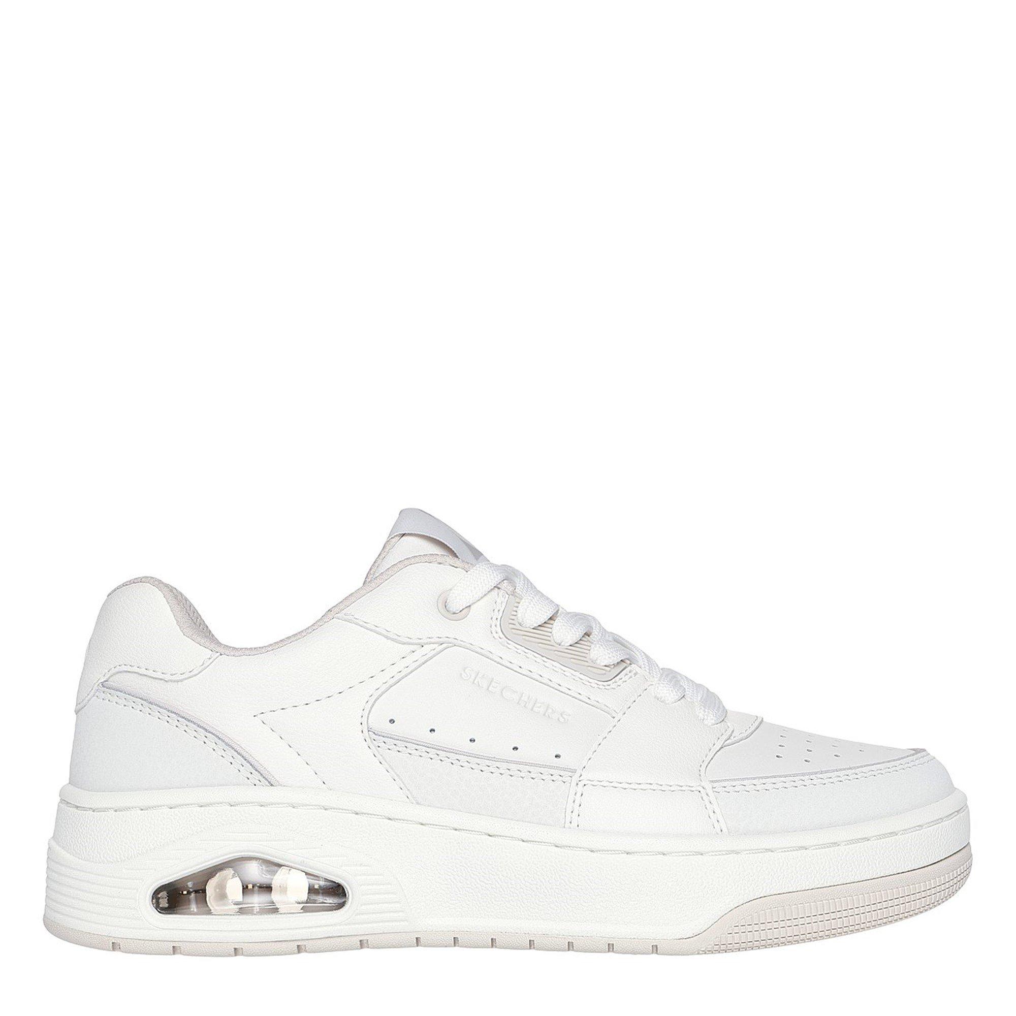 White - Skechers - Uno Court - 3