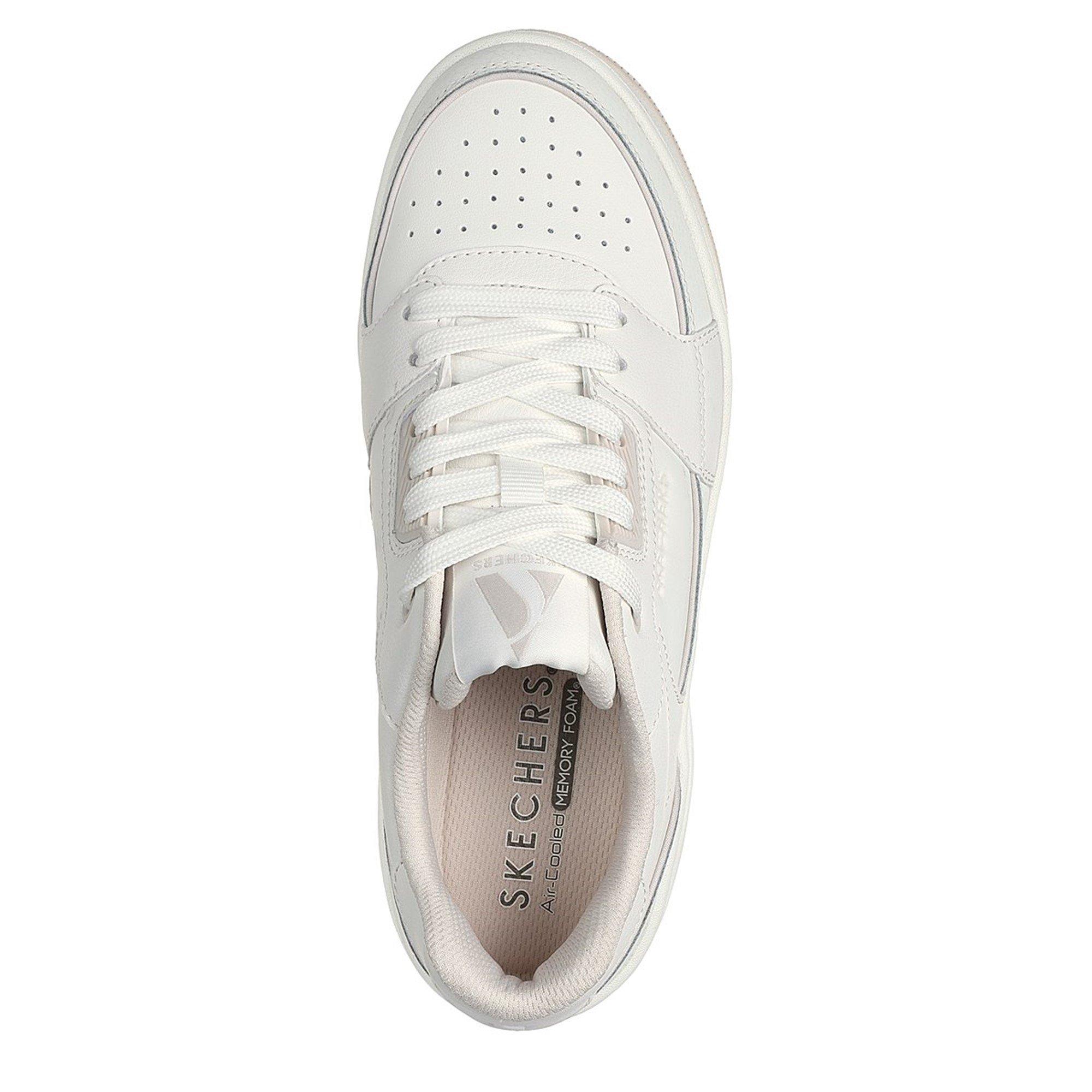 White - Skechers - Uno Court - 5