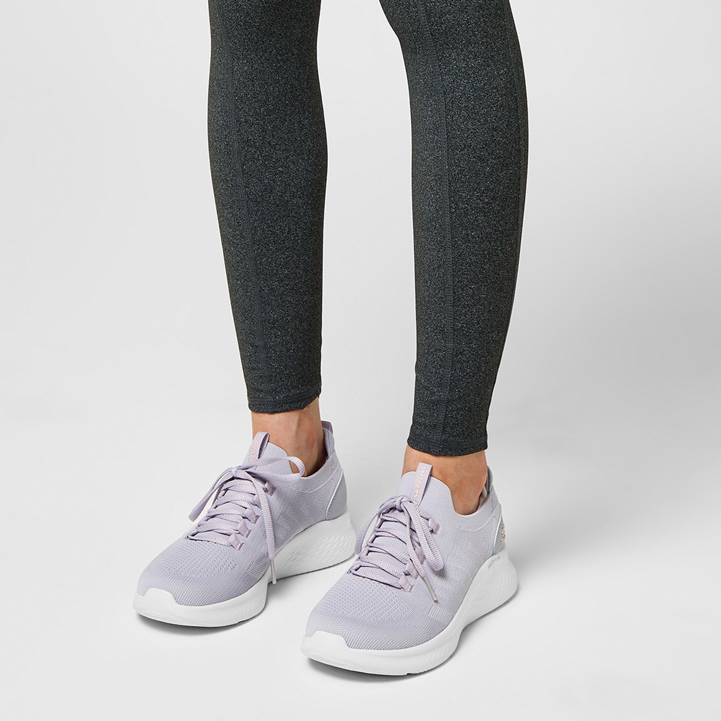 Lavender - Skechers - Skech Lite Pro Slip-On Low-Top Trainers - 2