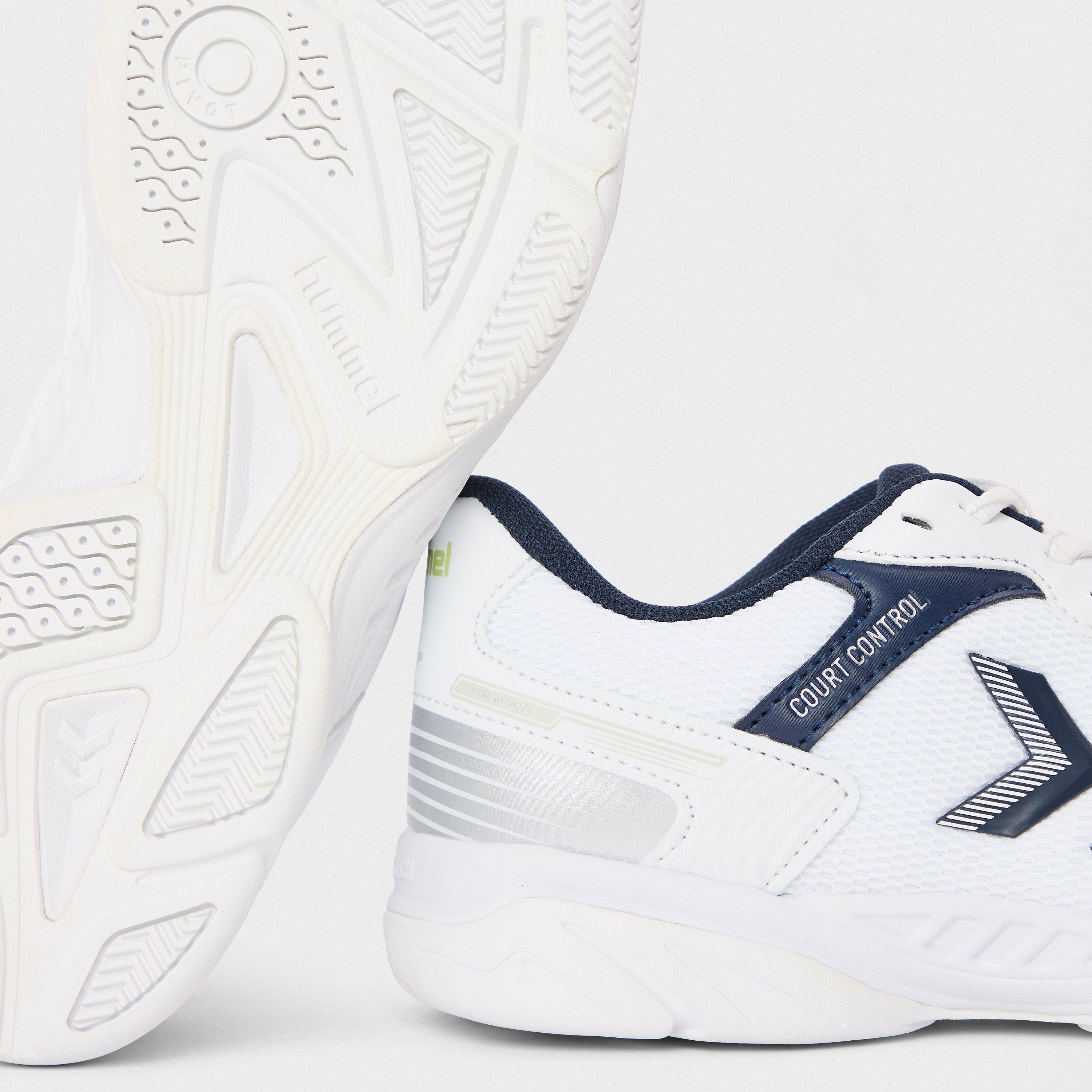 Bianco/Azzurro - Hummel - Court Control Handball Trainers - 3