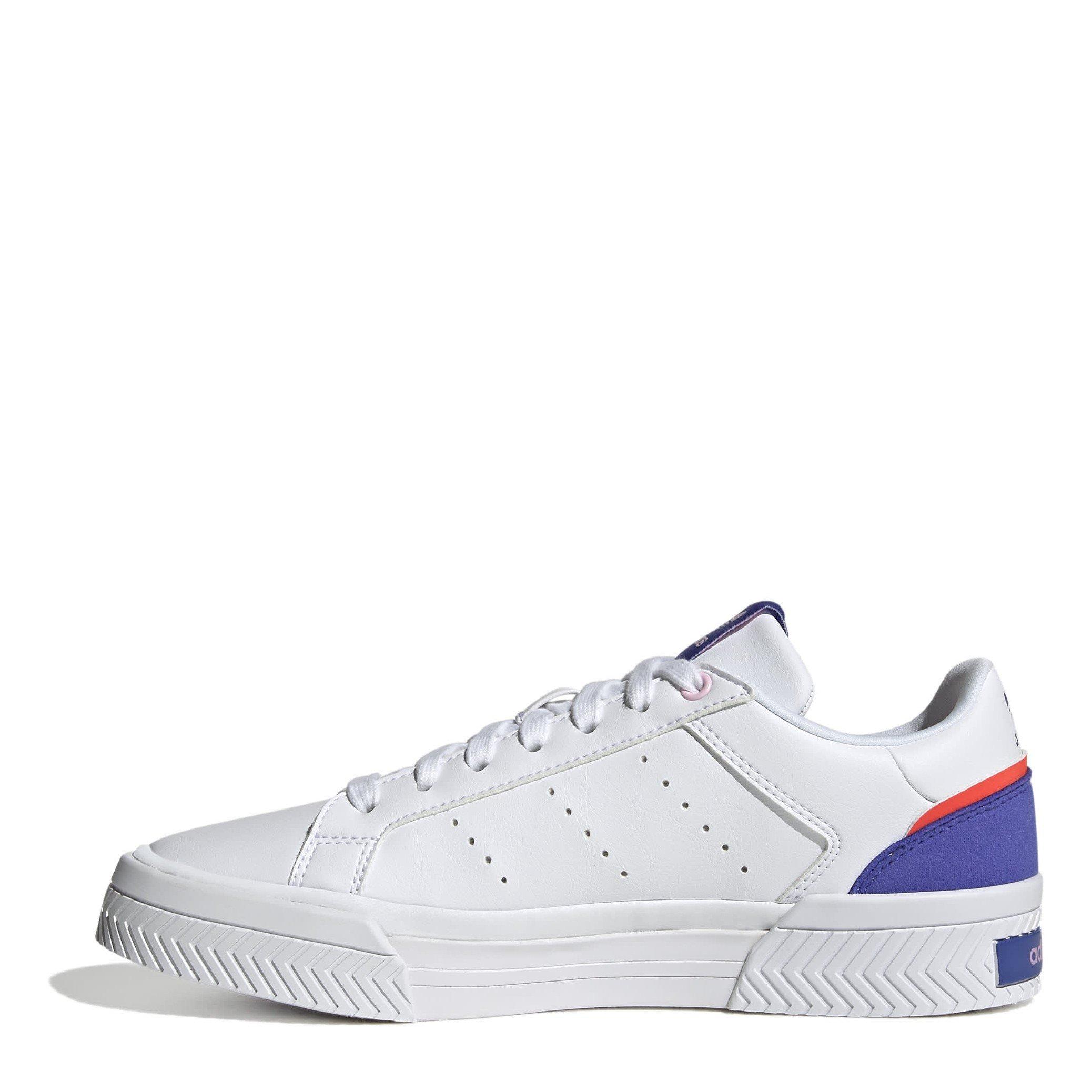Ftwwht/Ftwwht - adidas Originals - Tourino Court Trainers - 2