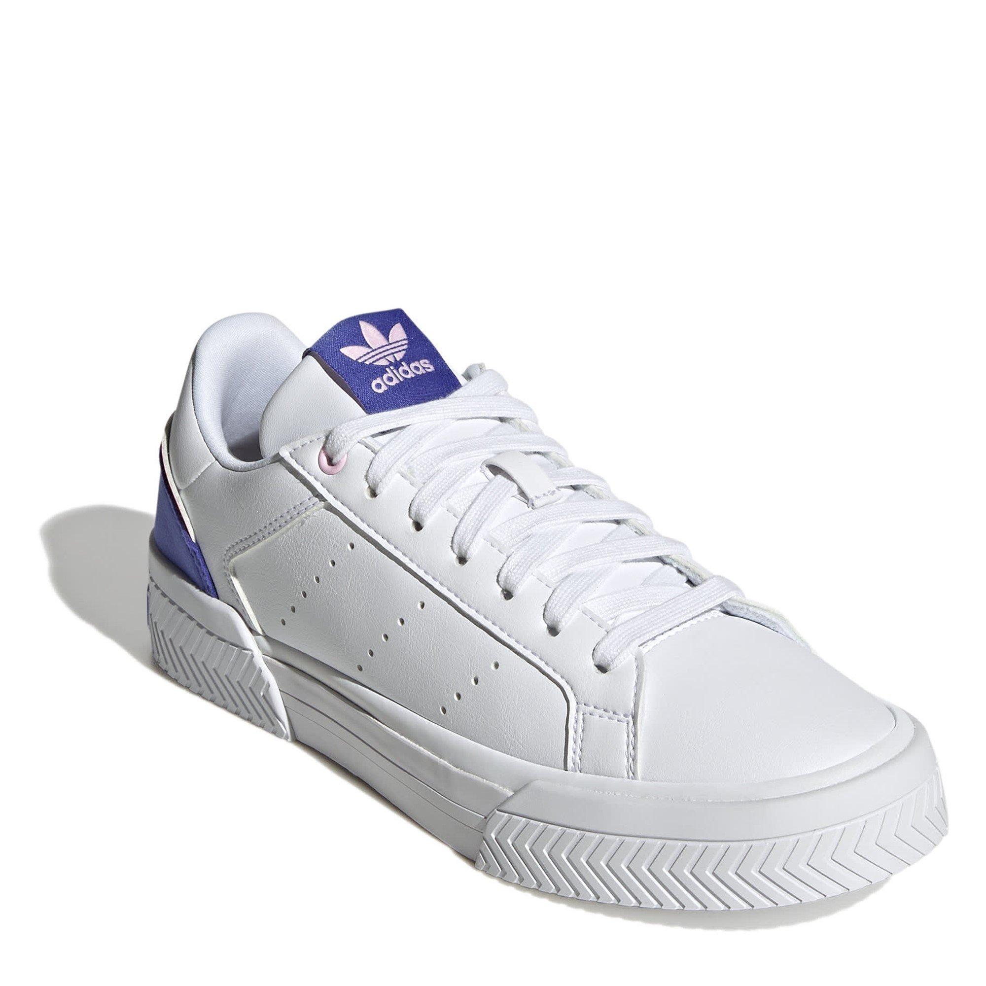 Ftwwht/Ftwwht - adidas Originals - Tourino Court Trainers - 3
