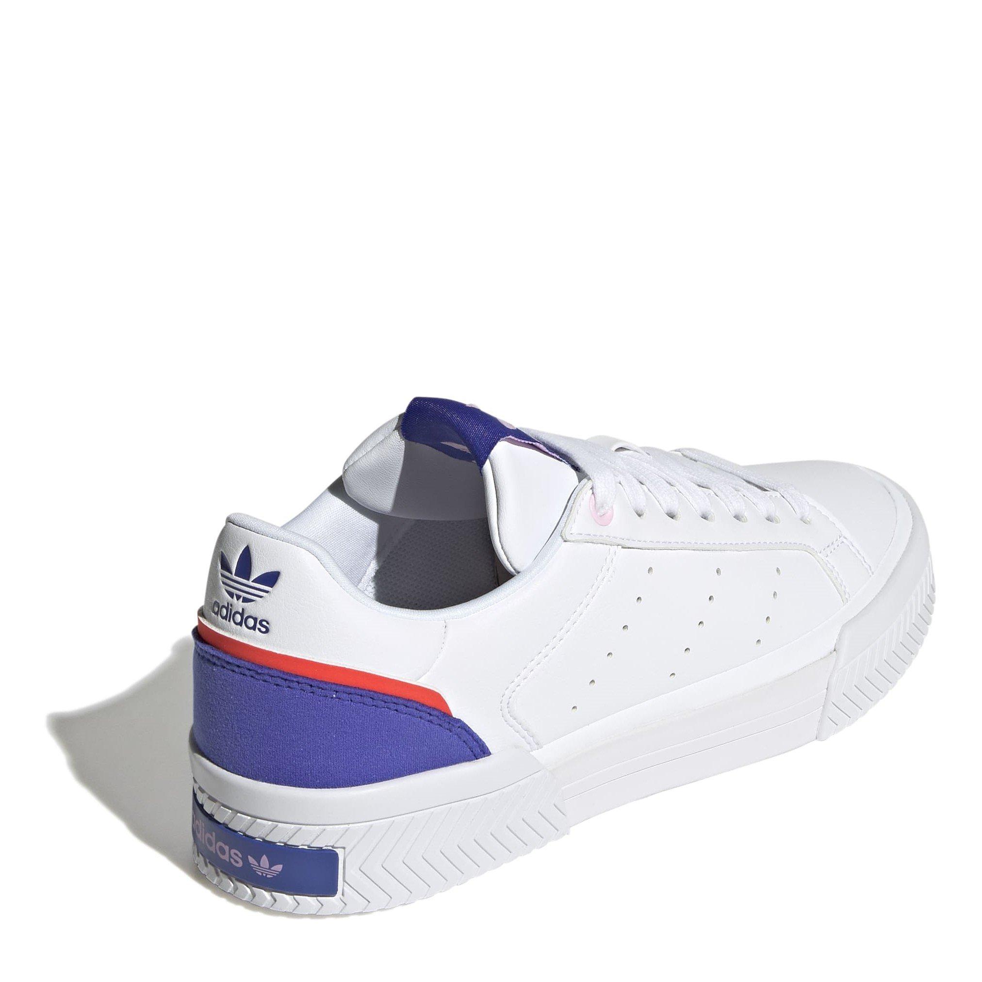Ftwwht/Ftwwht - adidas Originals - Tourino Court Trainers - 4