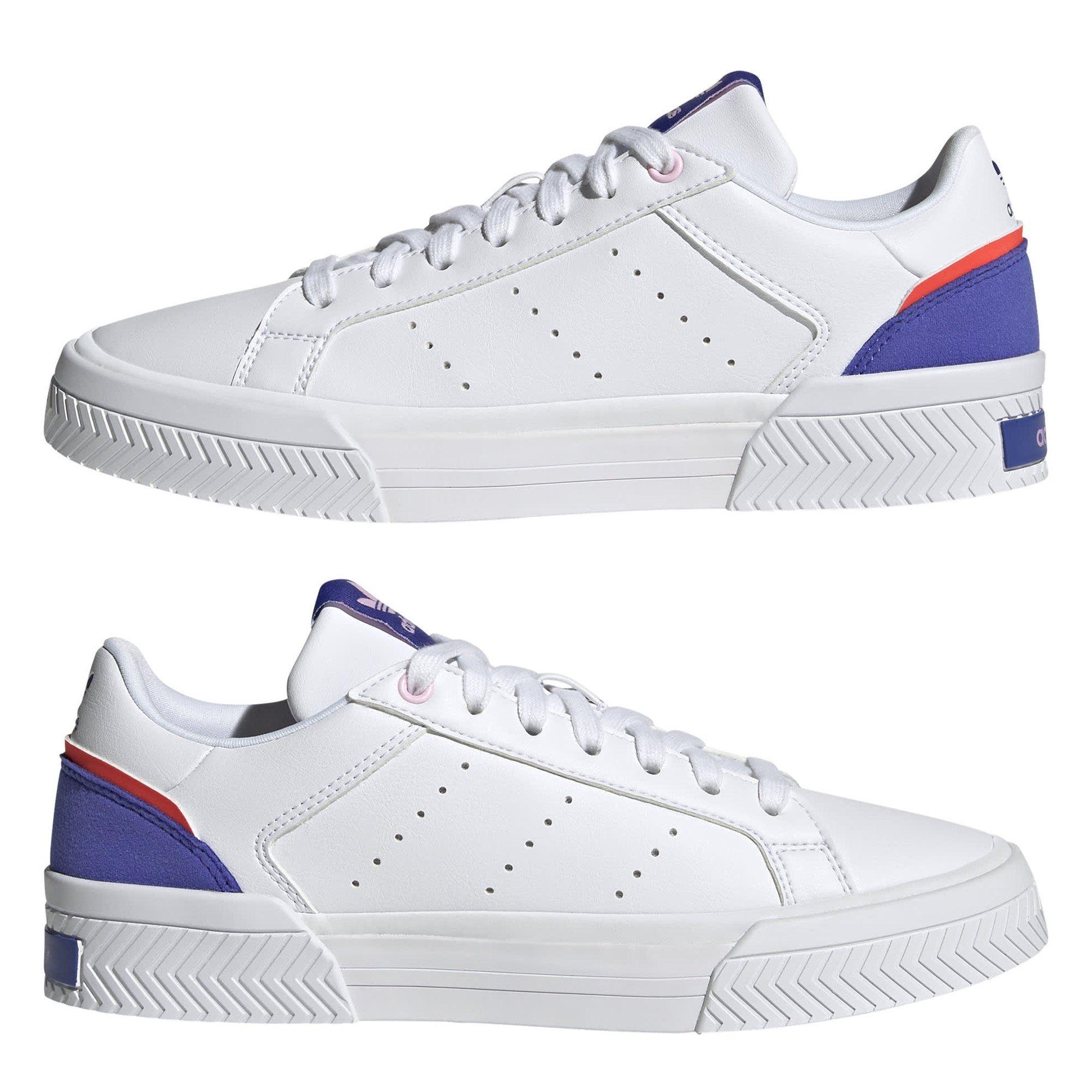 Ftwwht/Ftwwht - adidas Originals - Tourino Court Trainers - 9