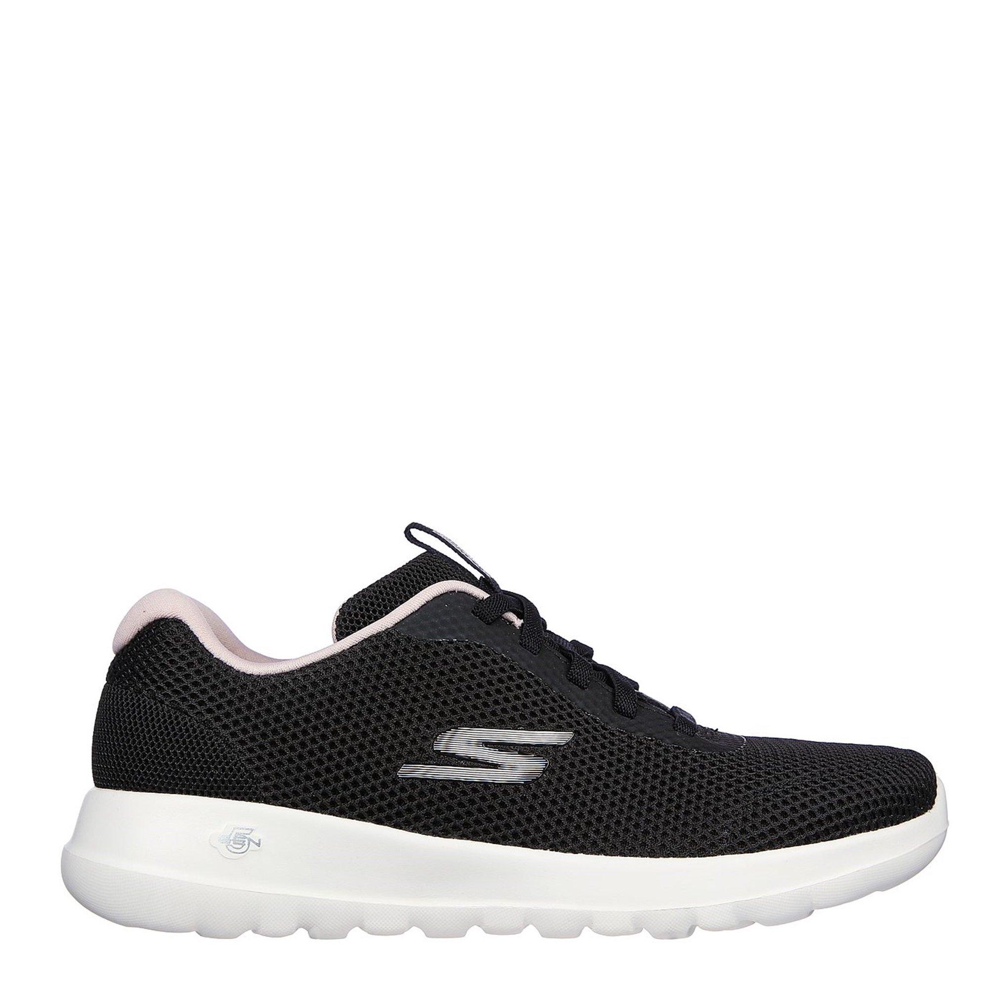 Black/Pink - Skechers - Go Walk Joy Sneakers Womens - 3
