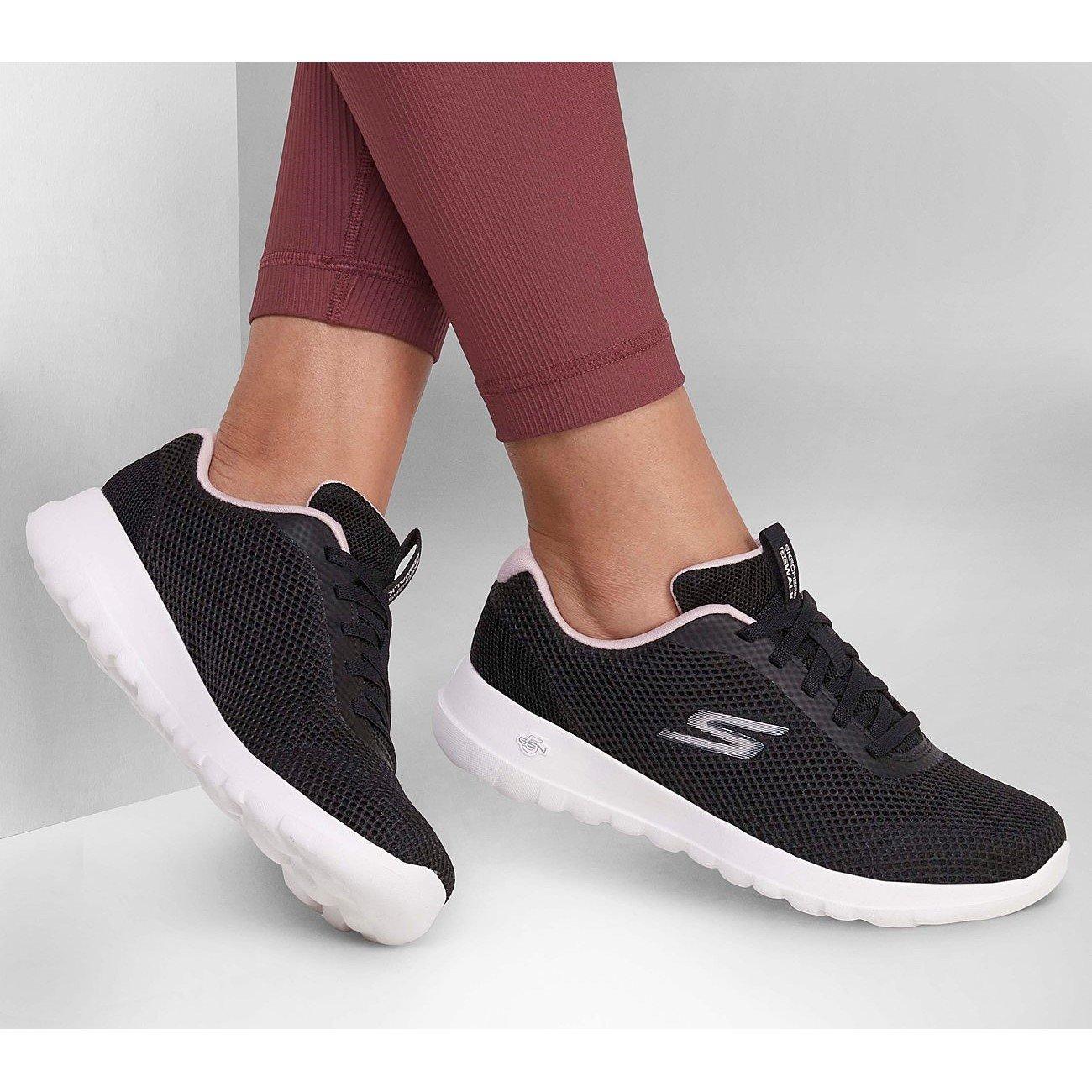 Black/Pink - Skechers - Go Walk Joy Sneakers Womens - 6