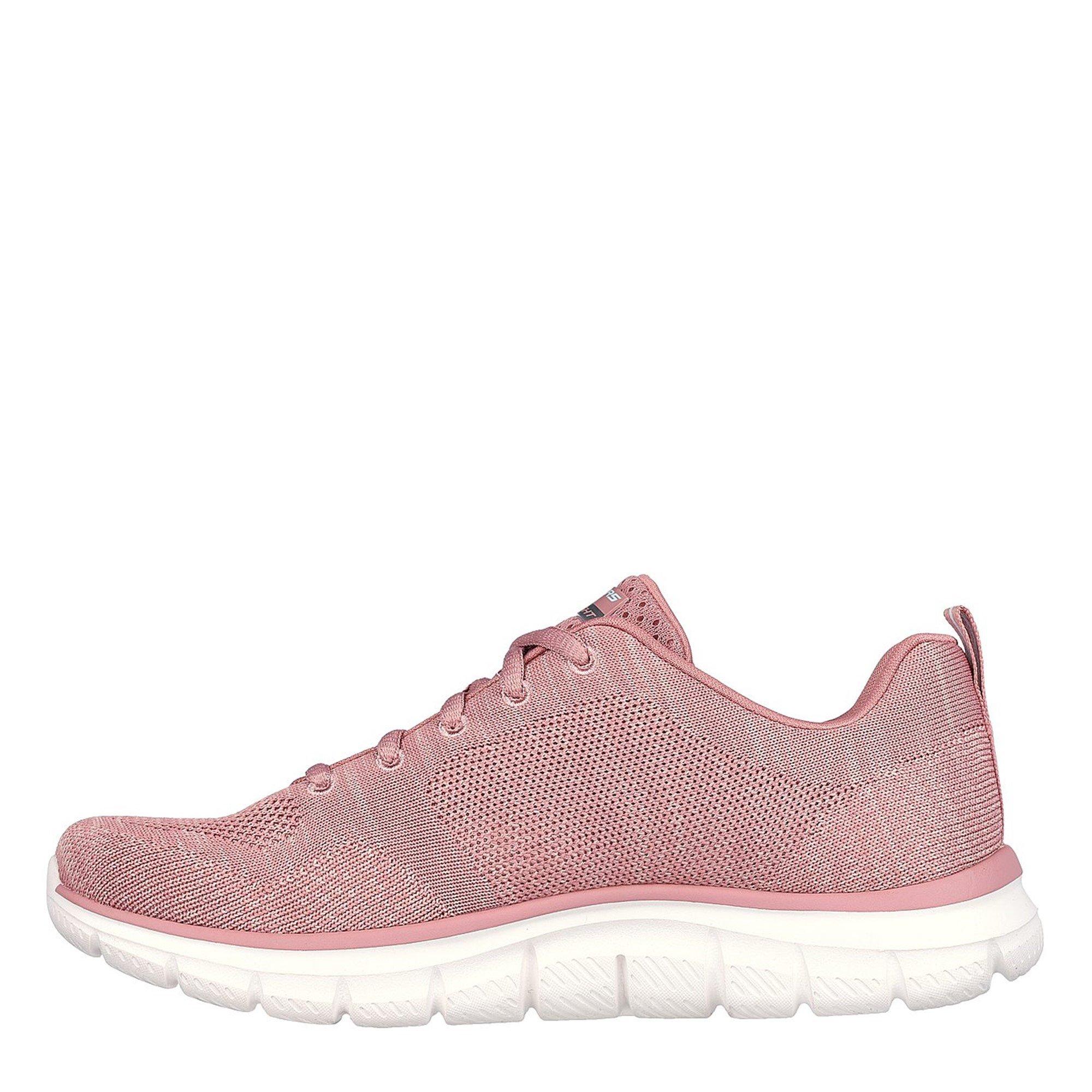 DARK ROSE - Skechers - Track New Staple Runners Womens - 2
