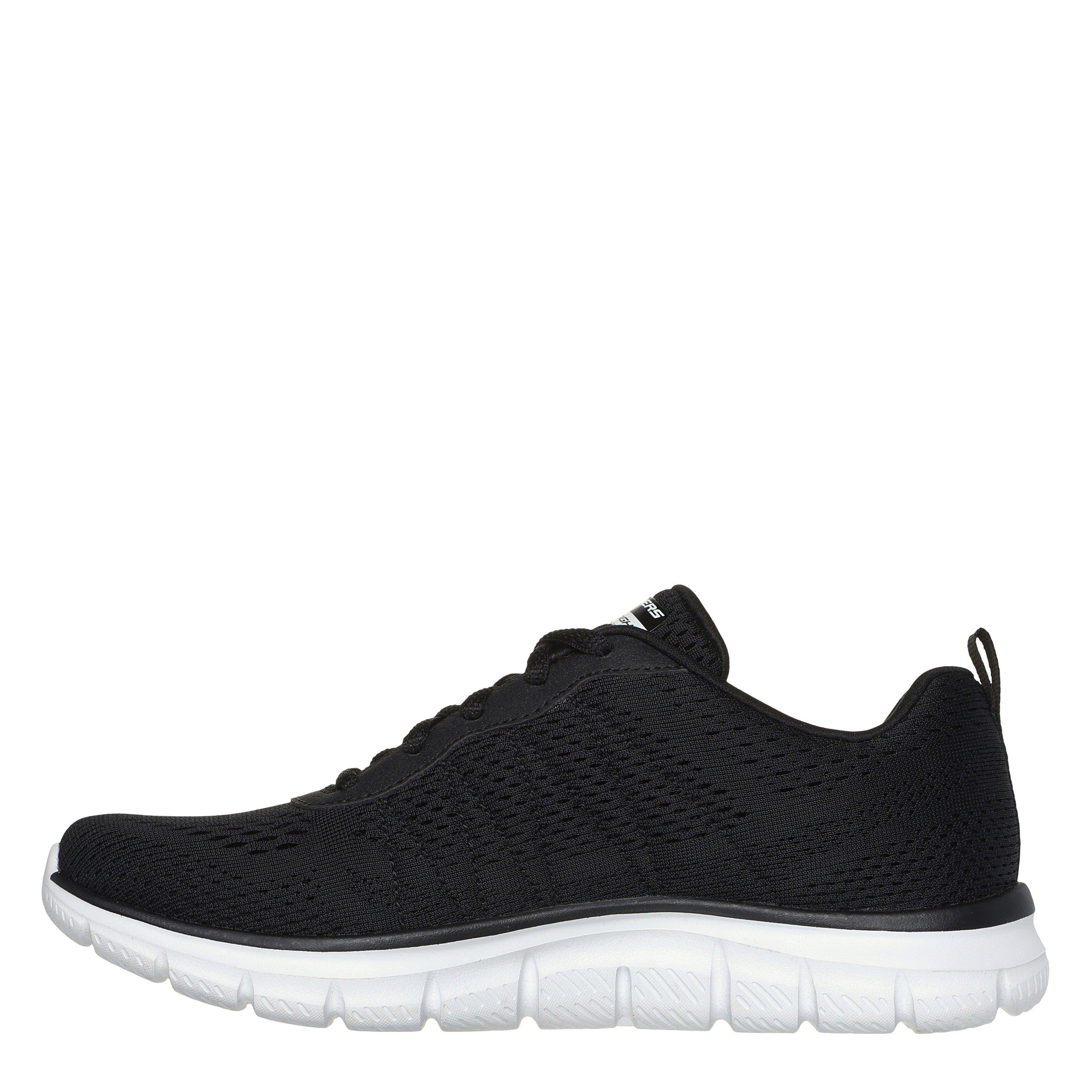 Black/White - Skechers - Track New Staple Runners Womens - 2
