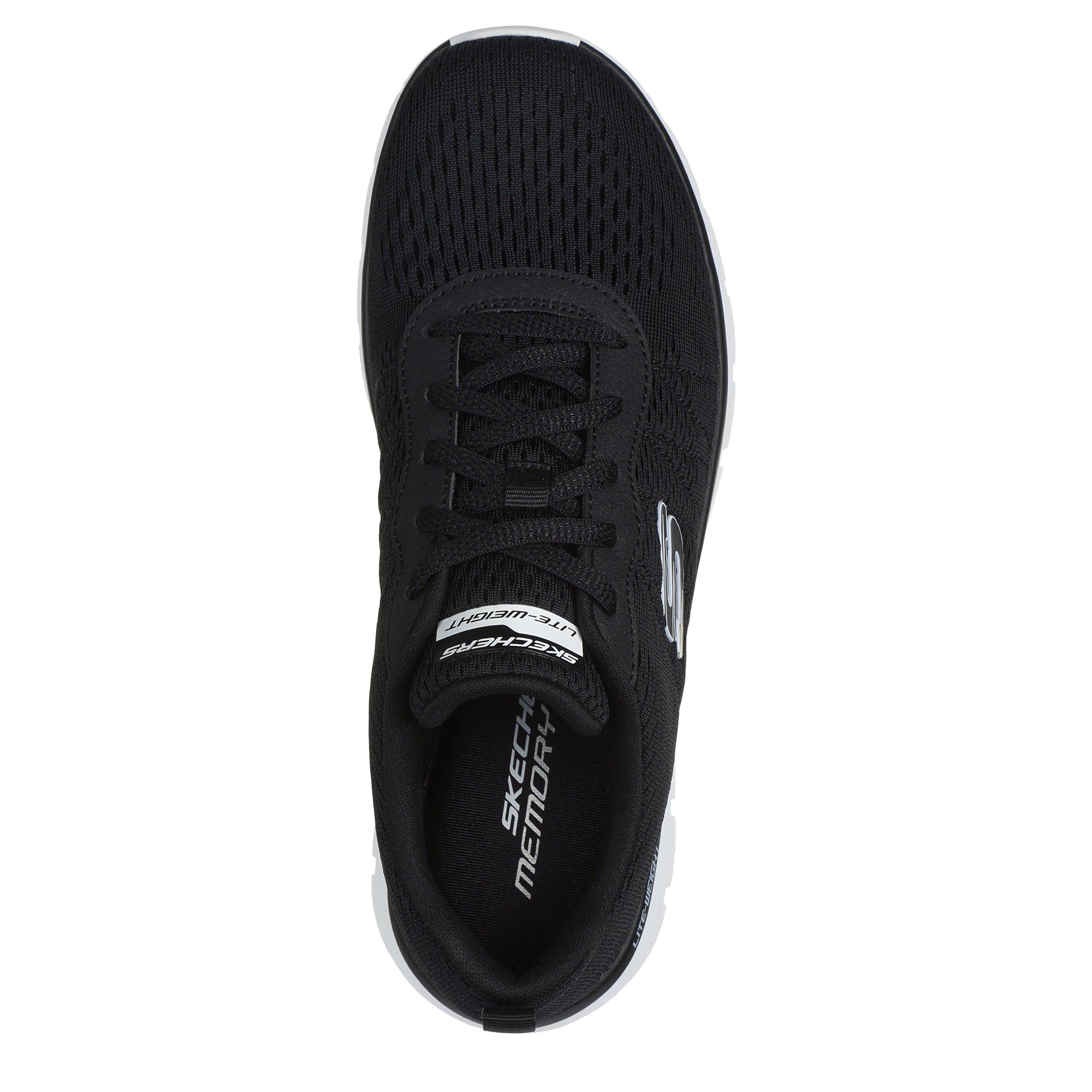 Black/White - Skechers - Track New Staple Runners Womens - 4