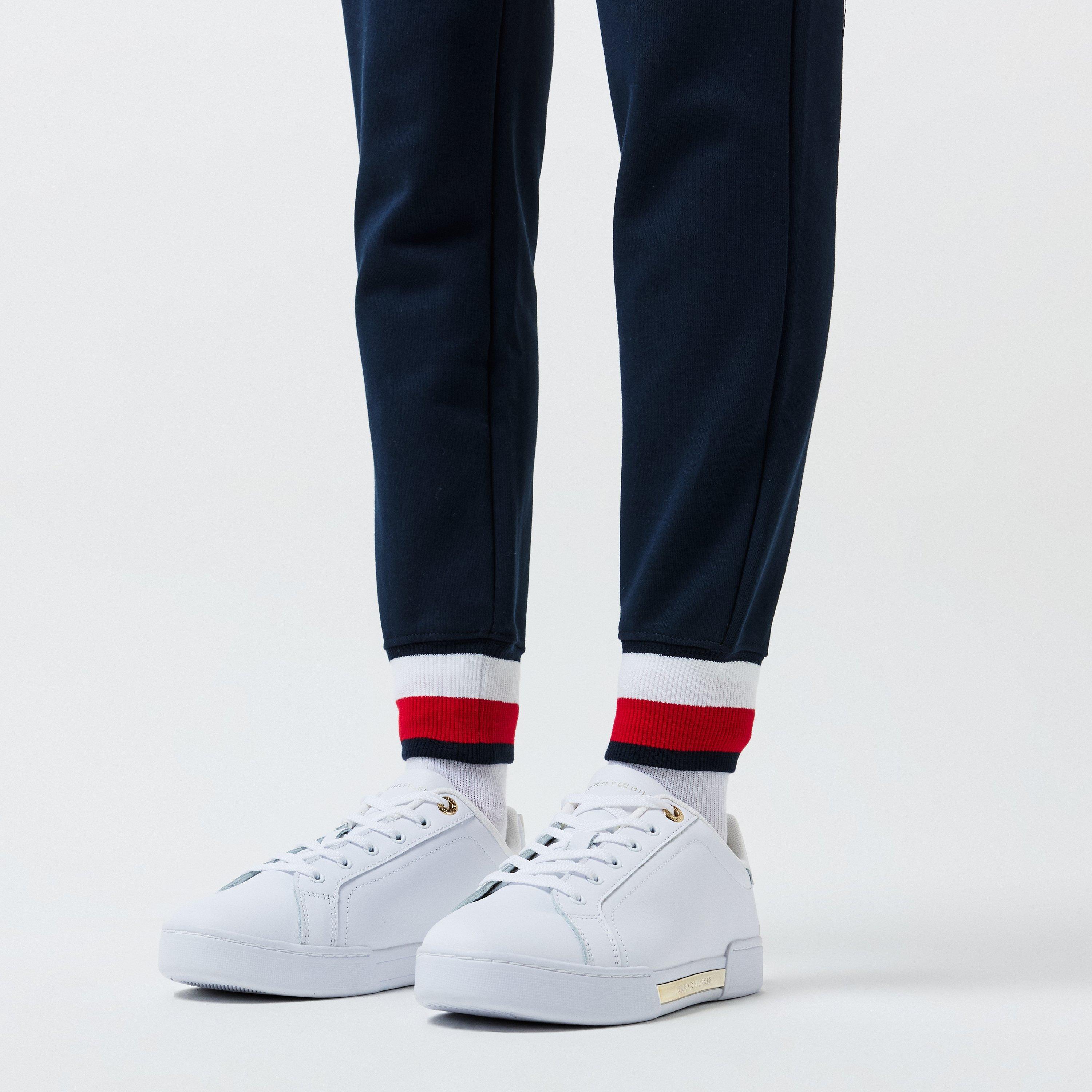 Wit - Tommy Hilfiger - Chique Court Sneakers - 2