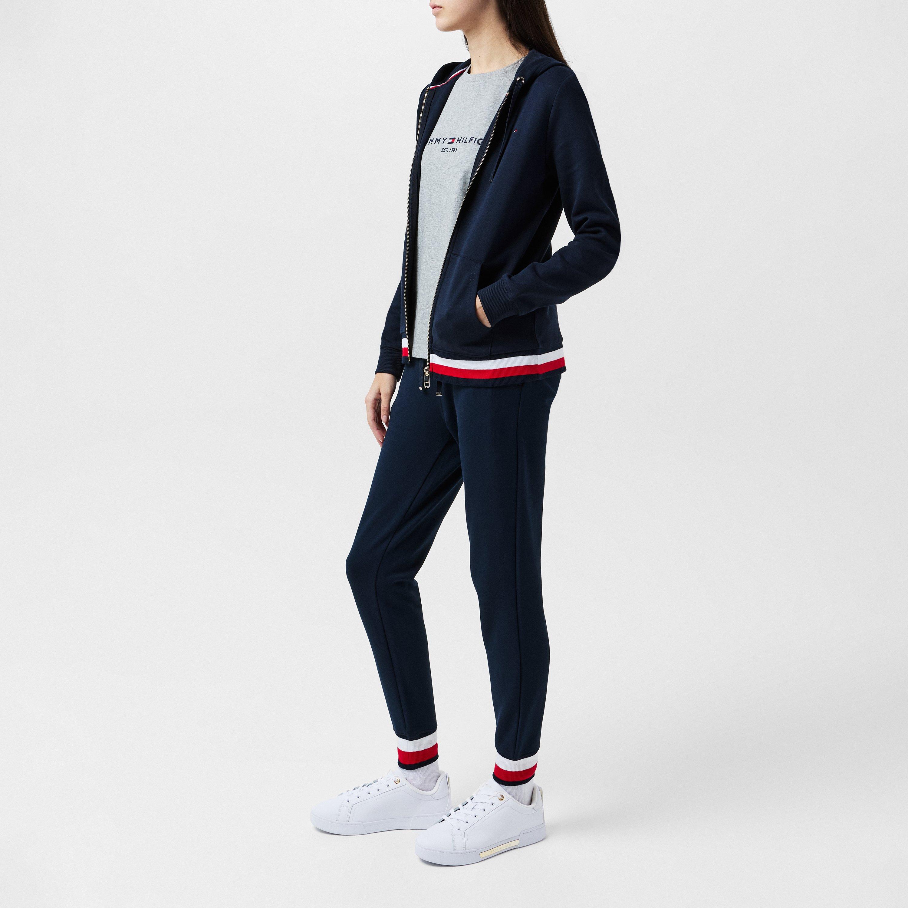 Wit - Tommy Hilfiger - Chique Court Sneakers - 8