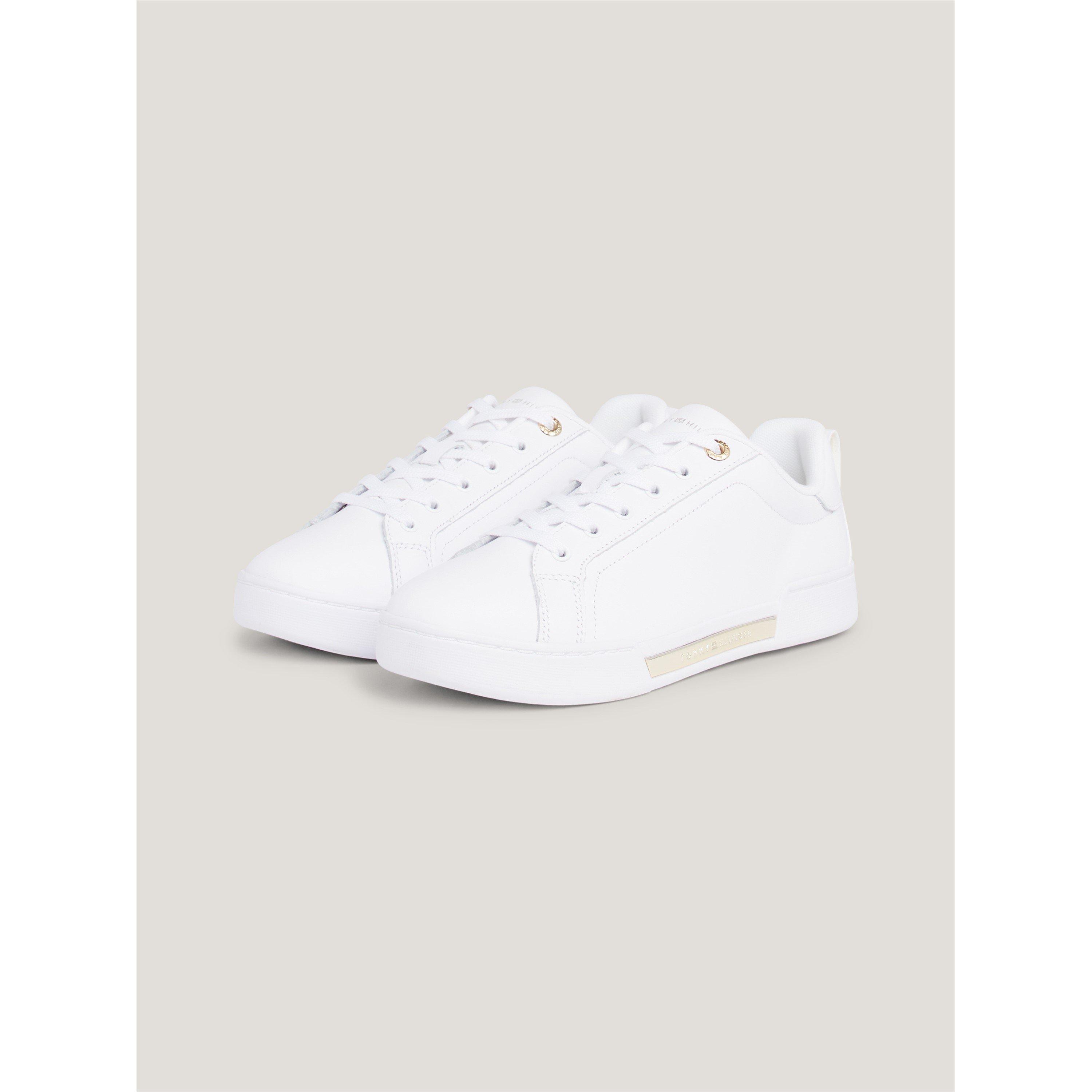 Wit - Tommy Hilfiger - Chique Court Sneakers - 3