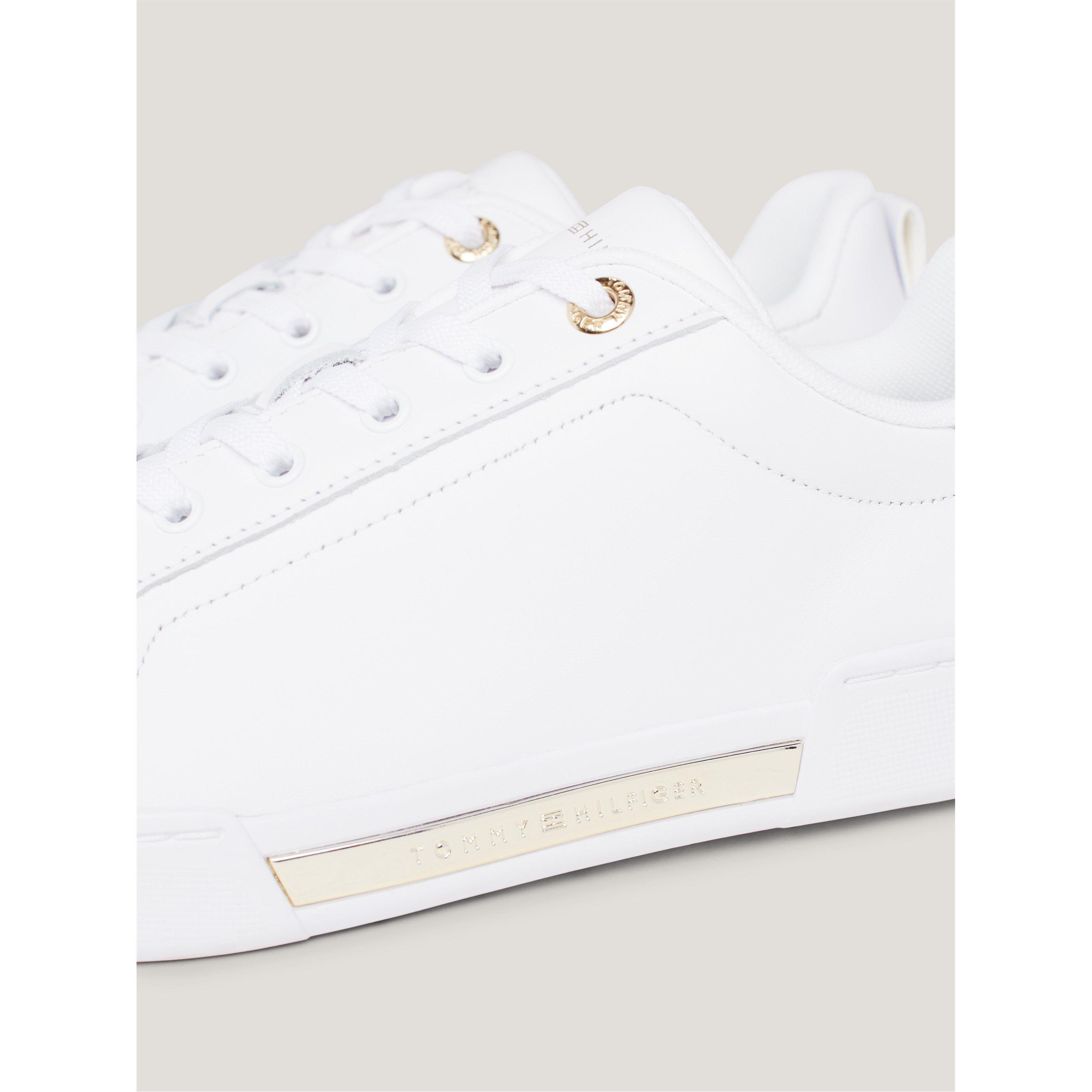 Wit - Tommy Hilfiger - Chique Court Sneakers - 4