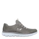 Taupe foncé - Skechers - Summits - Oh So Smooth - 3